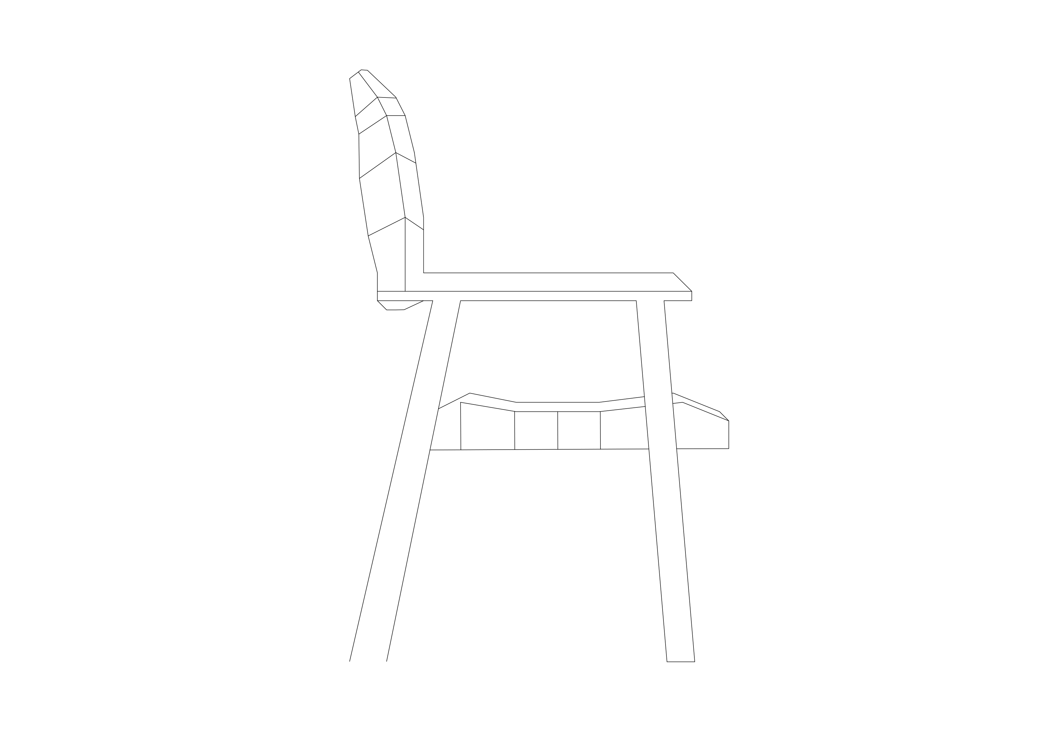 Free Chair Elevation CAD Block – DWG, DXF, PDF Format
