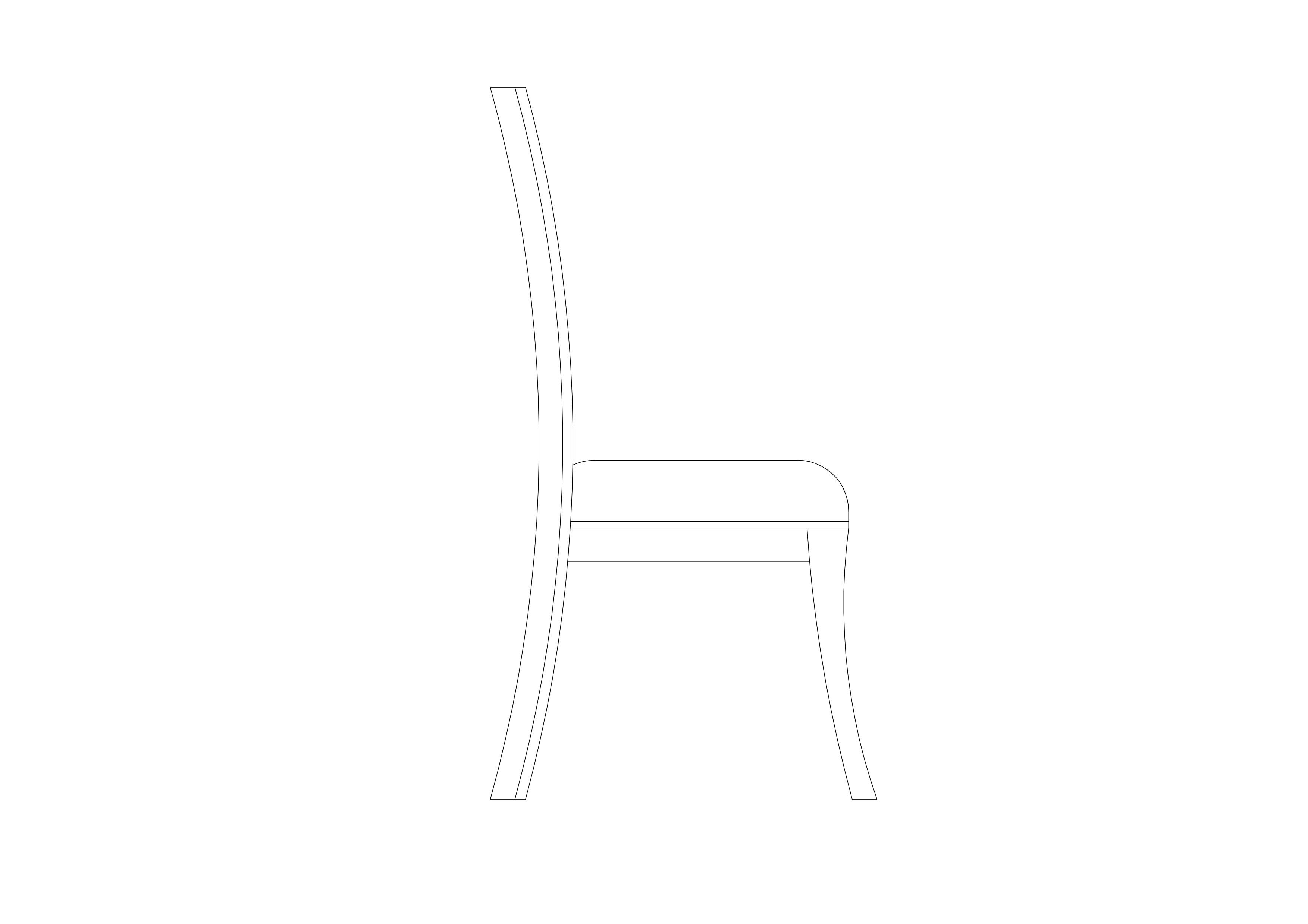 Free Chair Elevation CAD Block – DWG, DXF, PDF Format