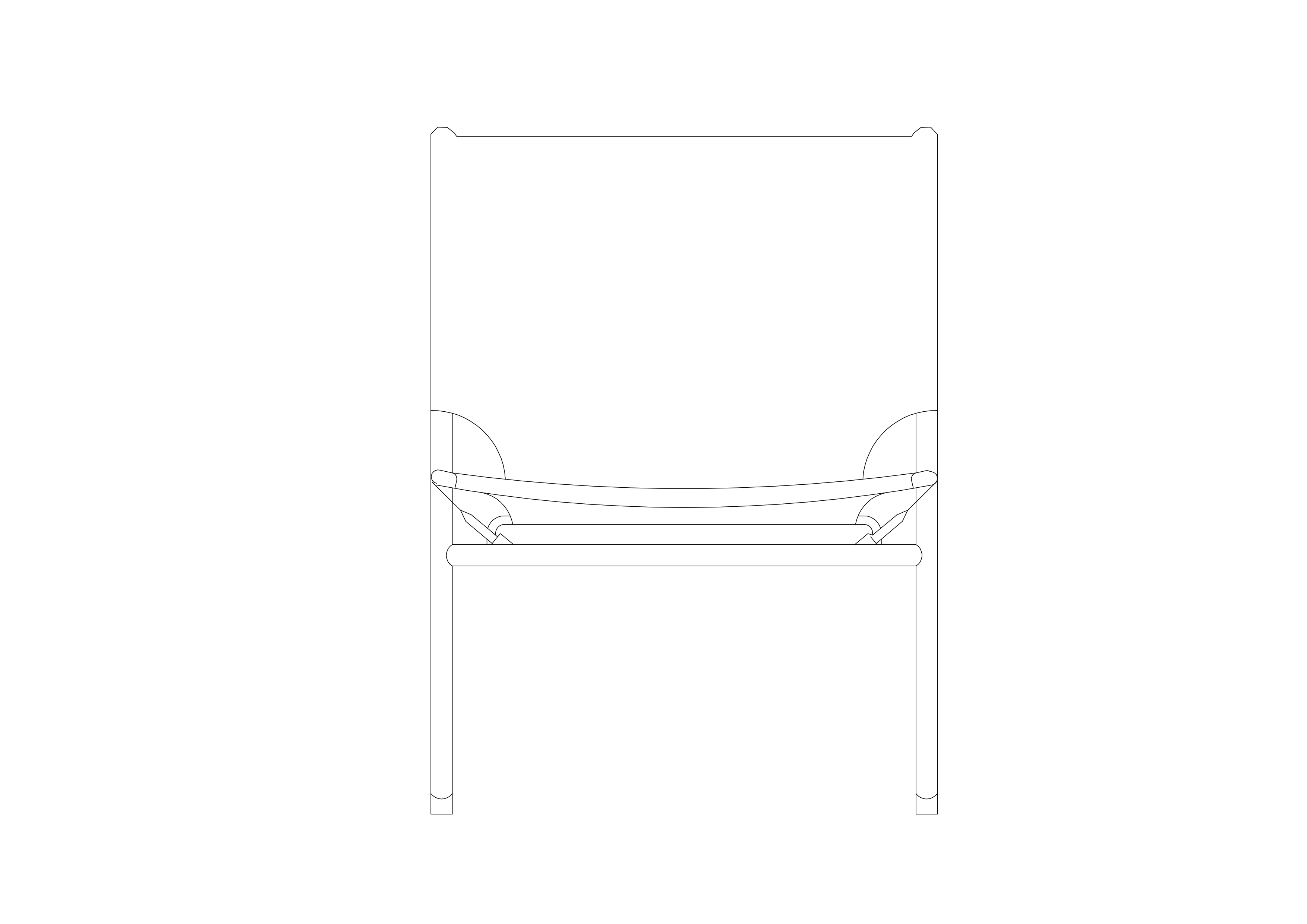 Free Chair Elevation CAD Block – DWG, DXF, PDF Format