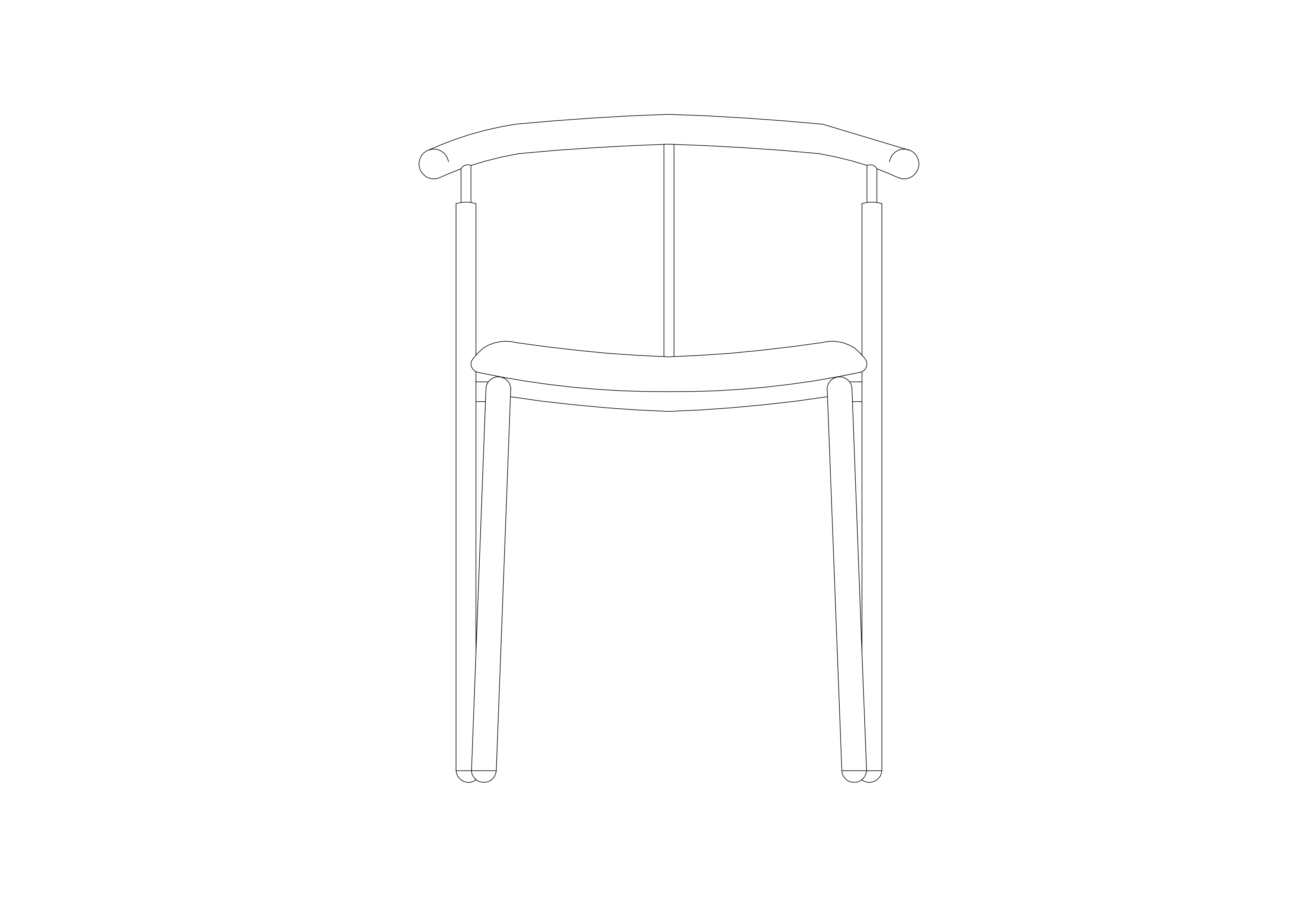 Free Chair Elevation CAD Block – DWG, DXF, PDF Format