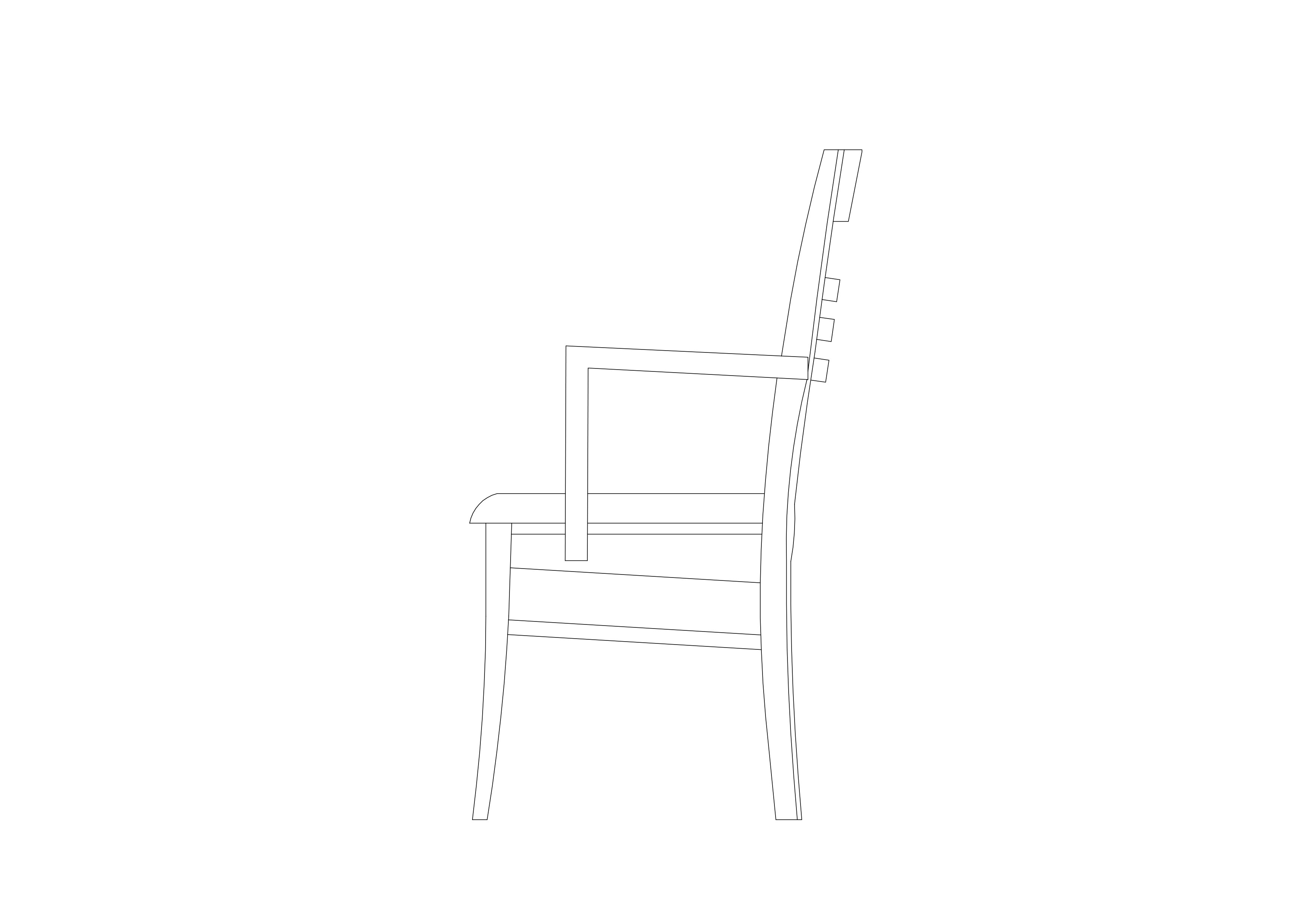 Free Chair Elevation CAD Block – DWG, DXF, PDF Format