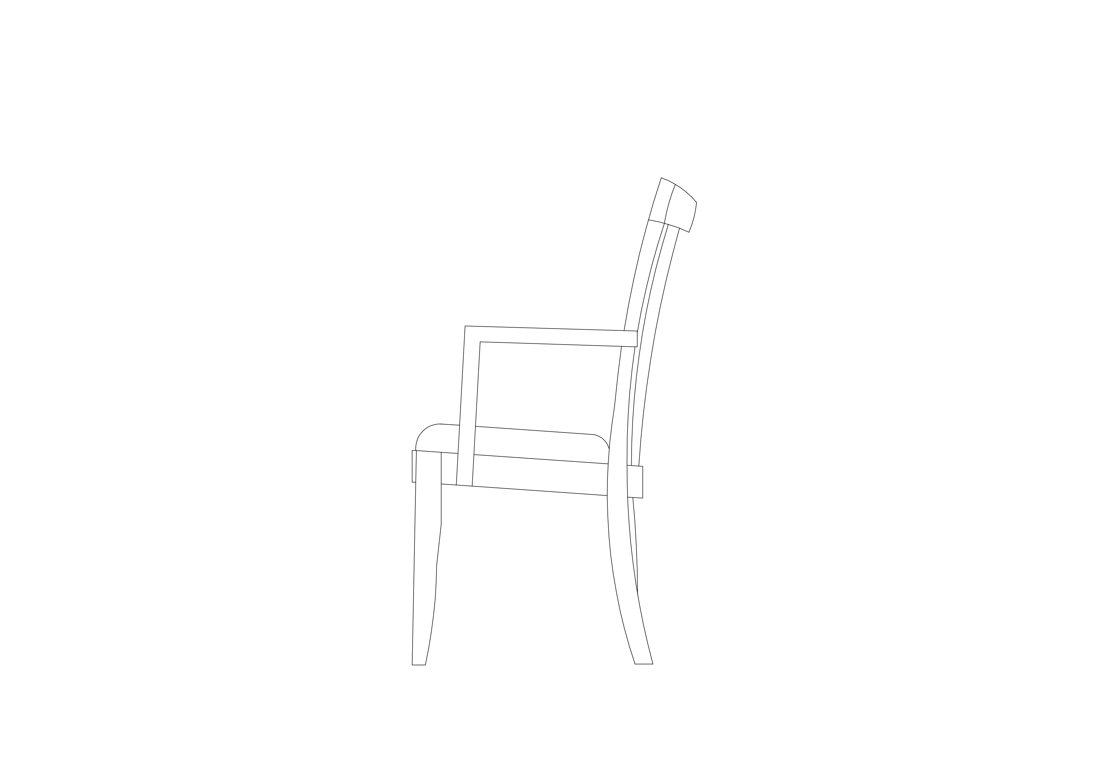Free Chair Elevation CAD Block – DWG, DXF, PDF Format