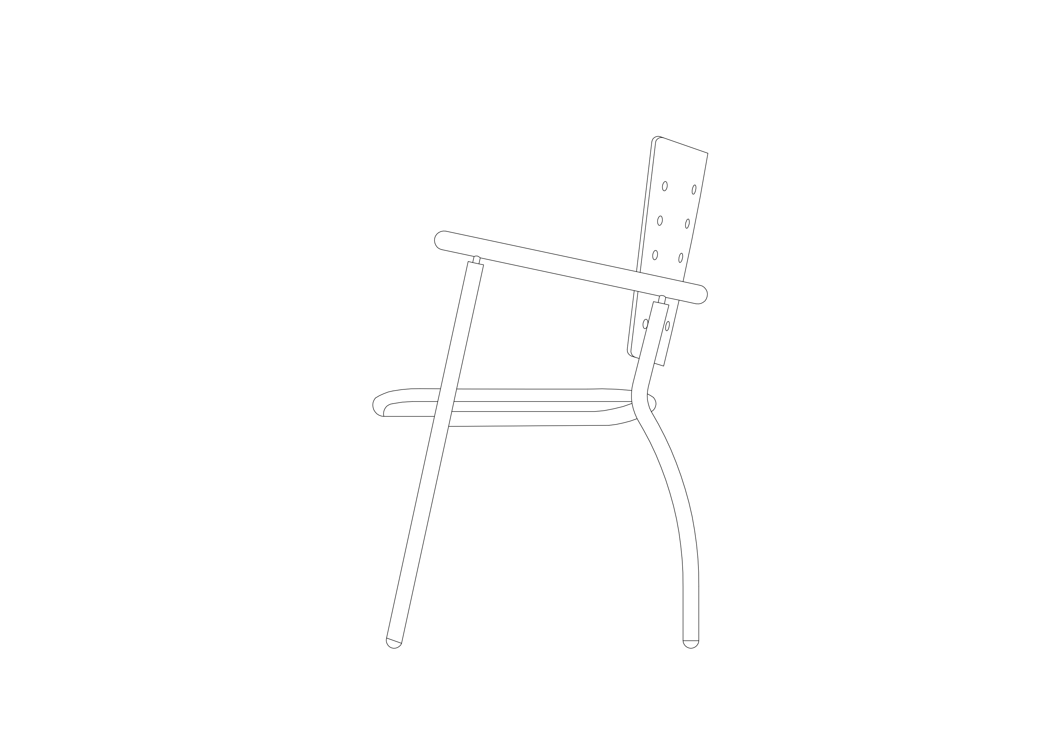 Free Chair Elevation CAD Block – DWG, DXF, PDF Format