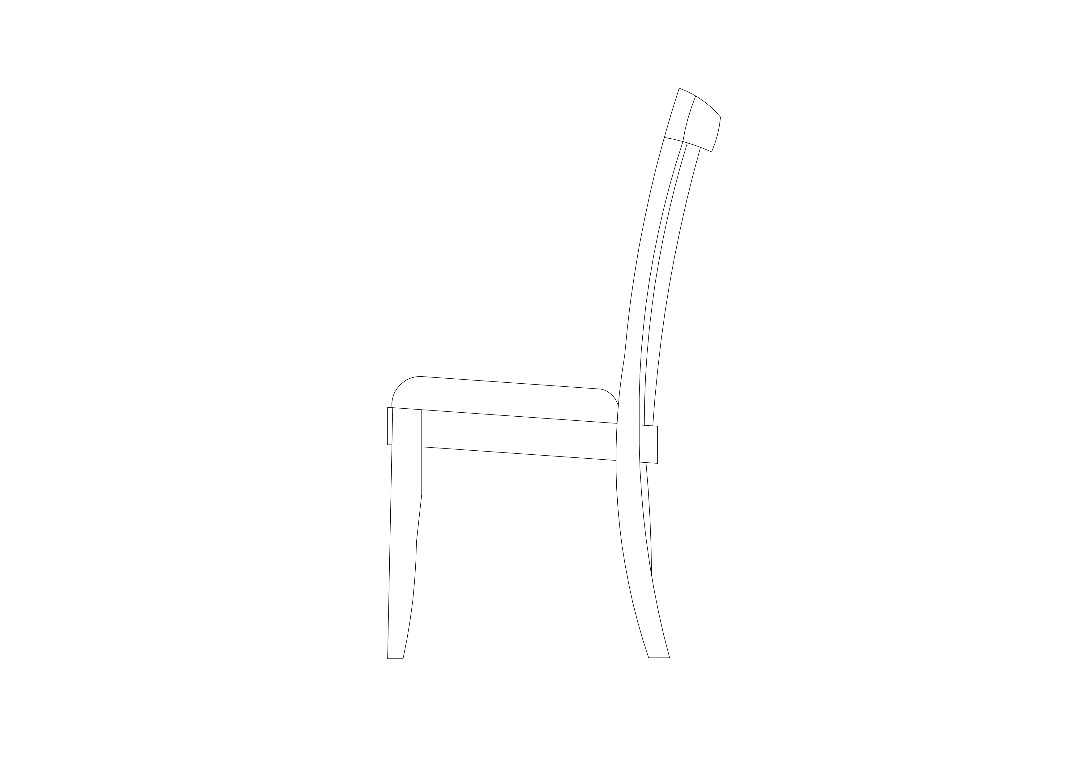 Free Chair Elevation CAD Block – DWG, DXF, PDF Format