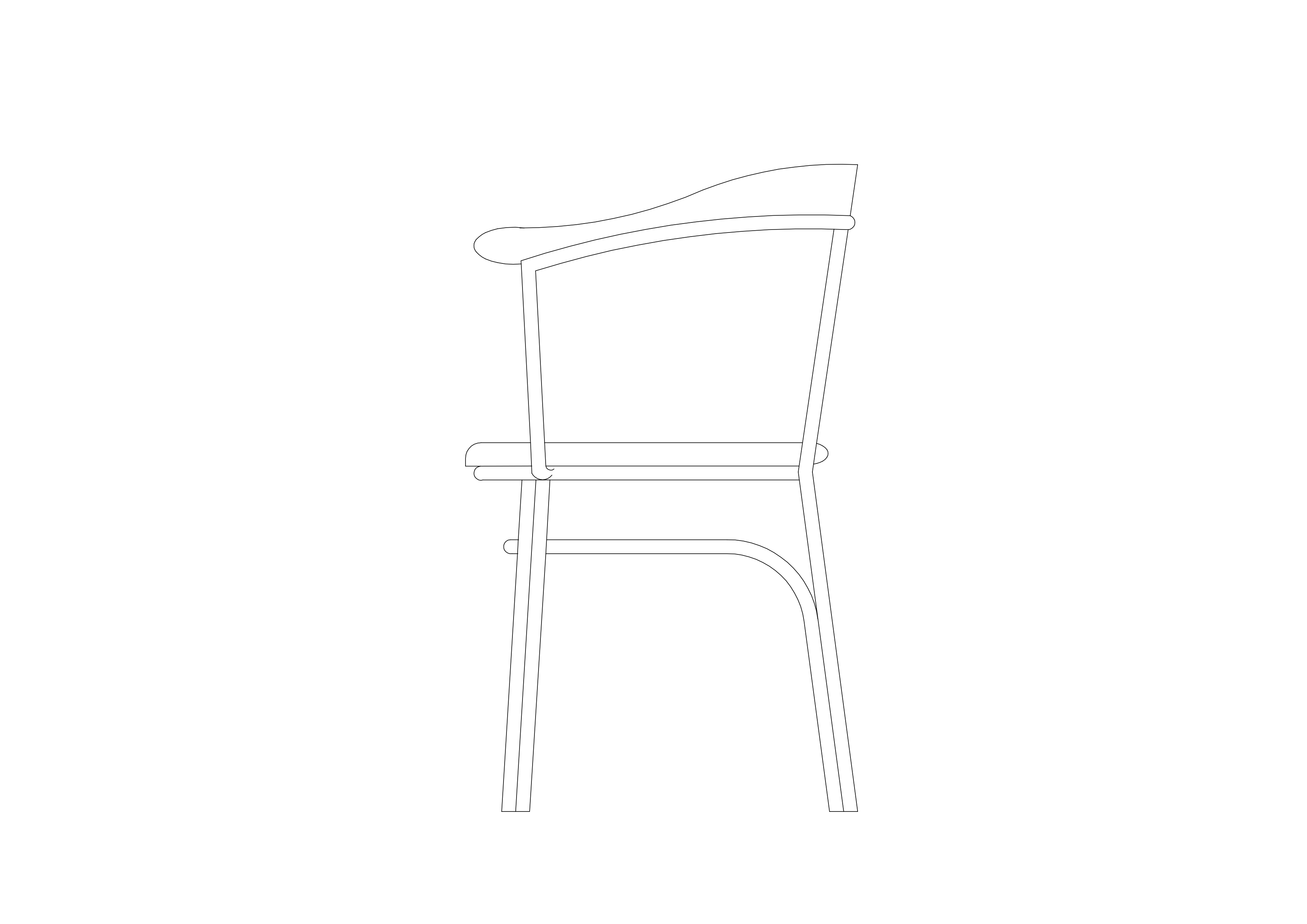 Free Chair Elevation CAD Block – DWG, DXF, PDF Format