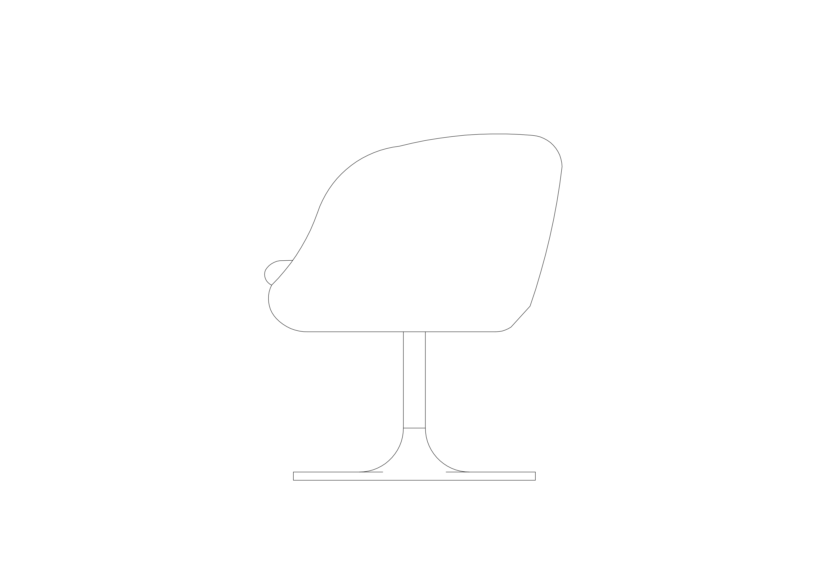 Free Chair Elevation CAD Block – DWG, DXF, PDF Format