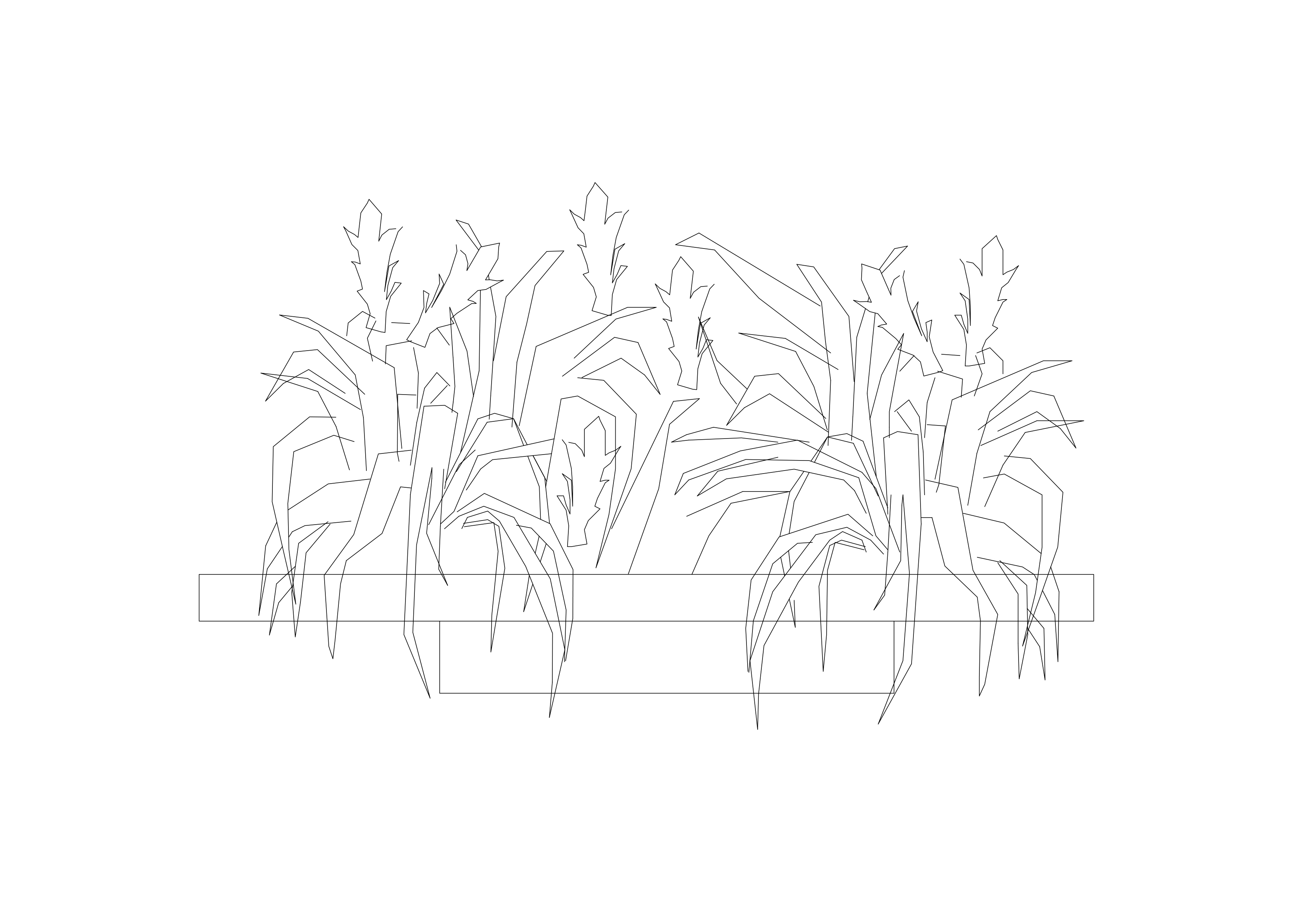 Free Plant Elevation CAD Block – DWG, DXF, PDF Format