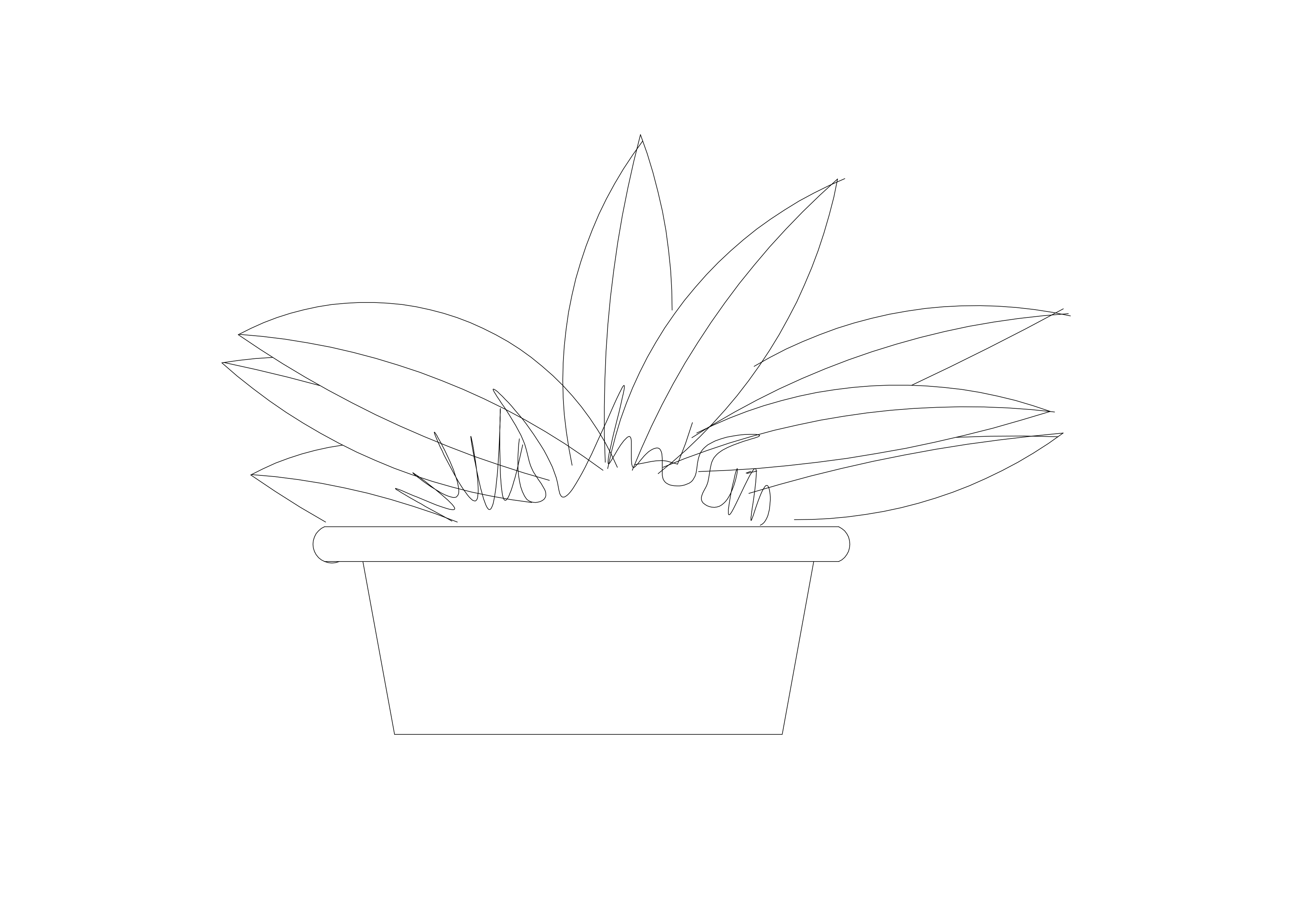 Free Plant Elevation CAD Block – DWG, DXF, PDF Format