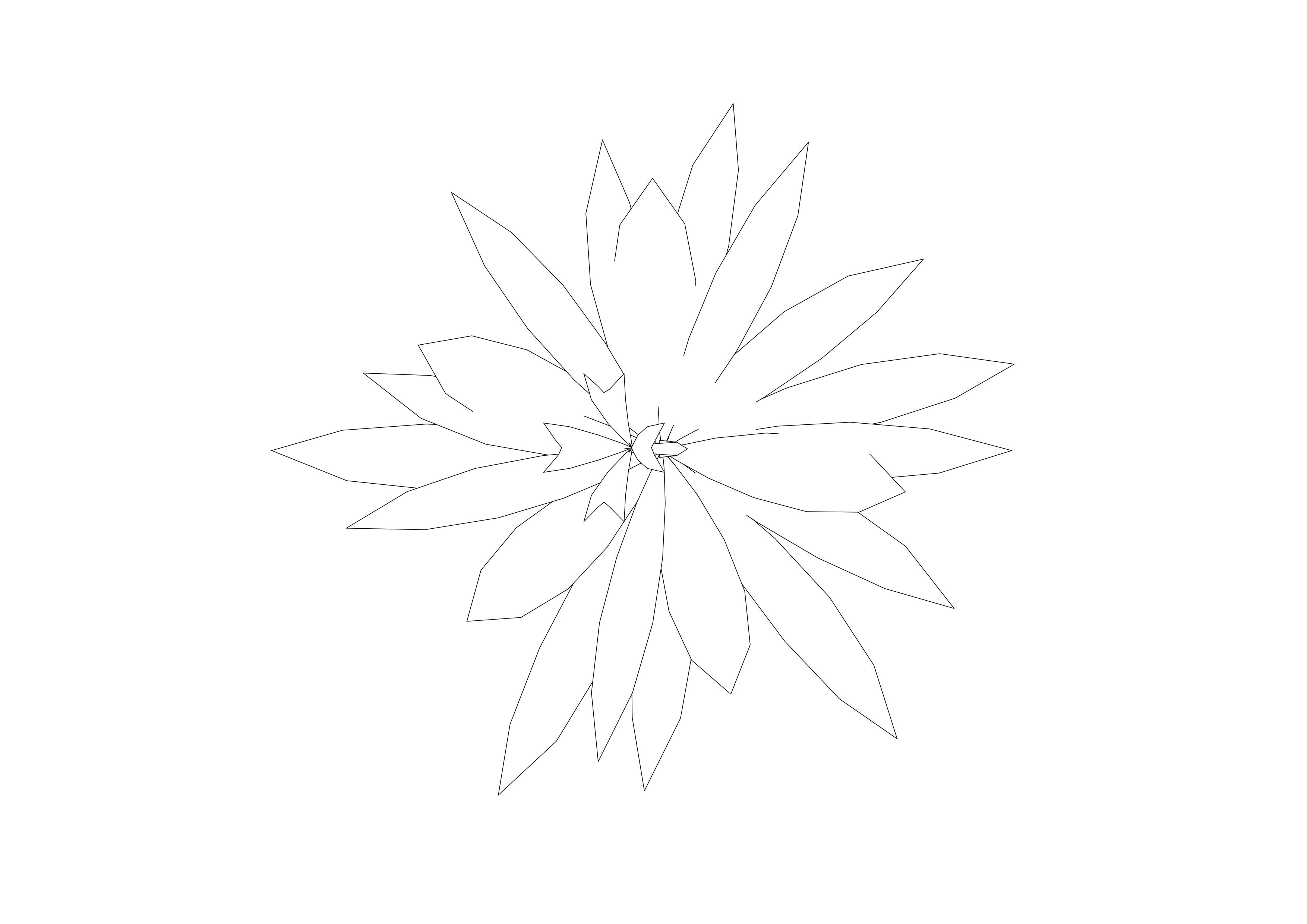 Free Plant Top View CAD Block – DWG, DXF, PDF Format