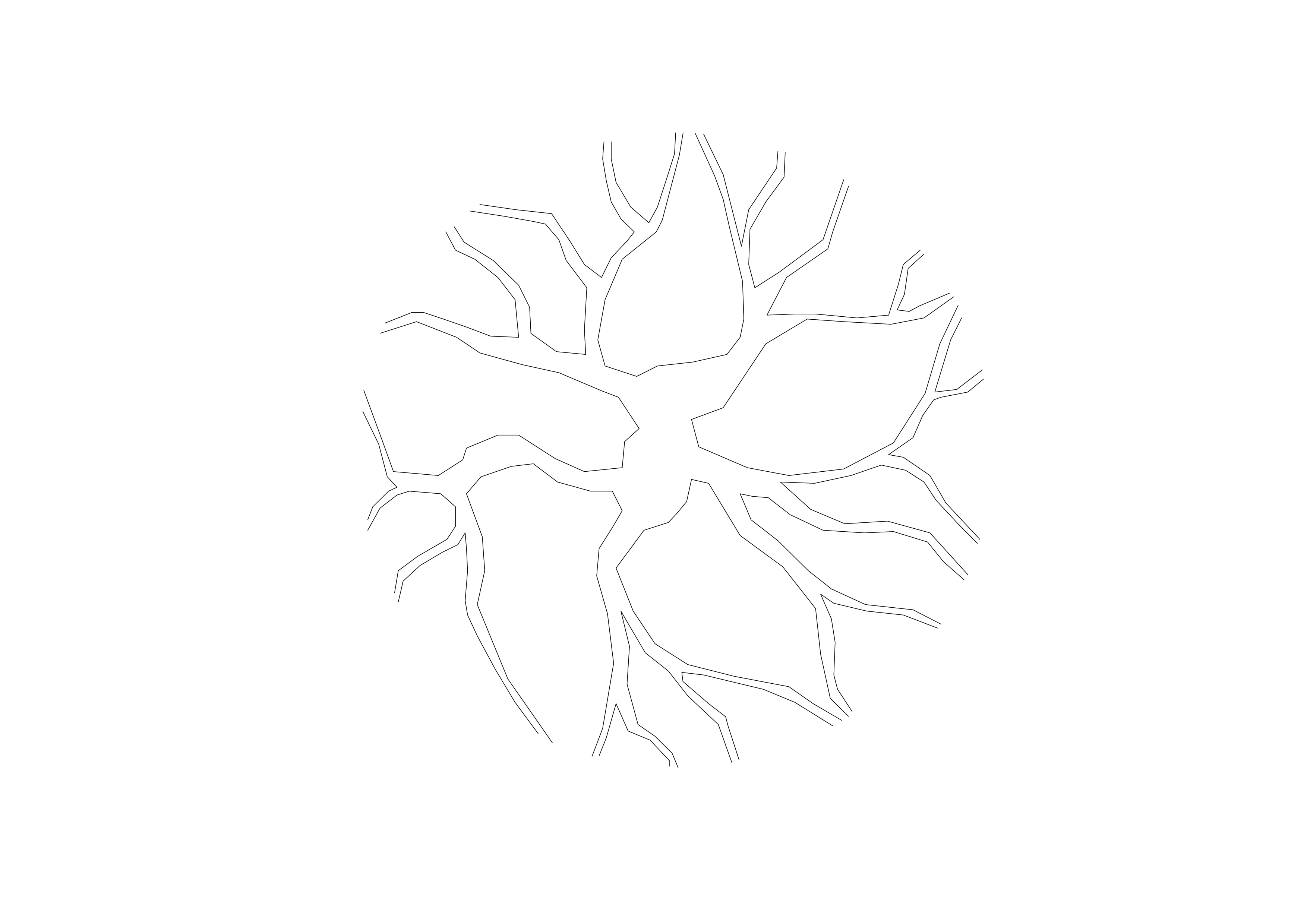 Free Plant Top View CAD Block – DWG, DXF, PDF Format