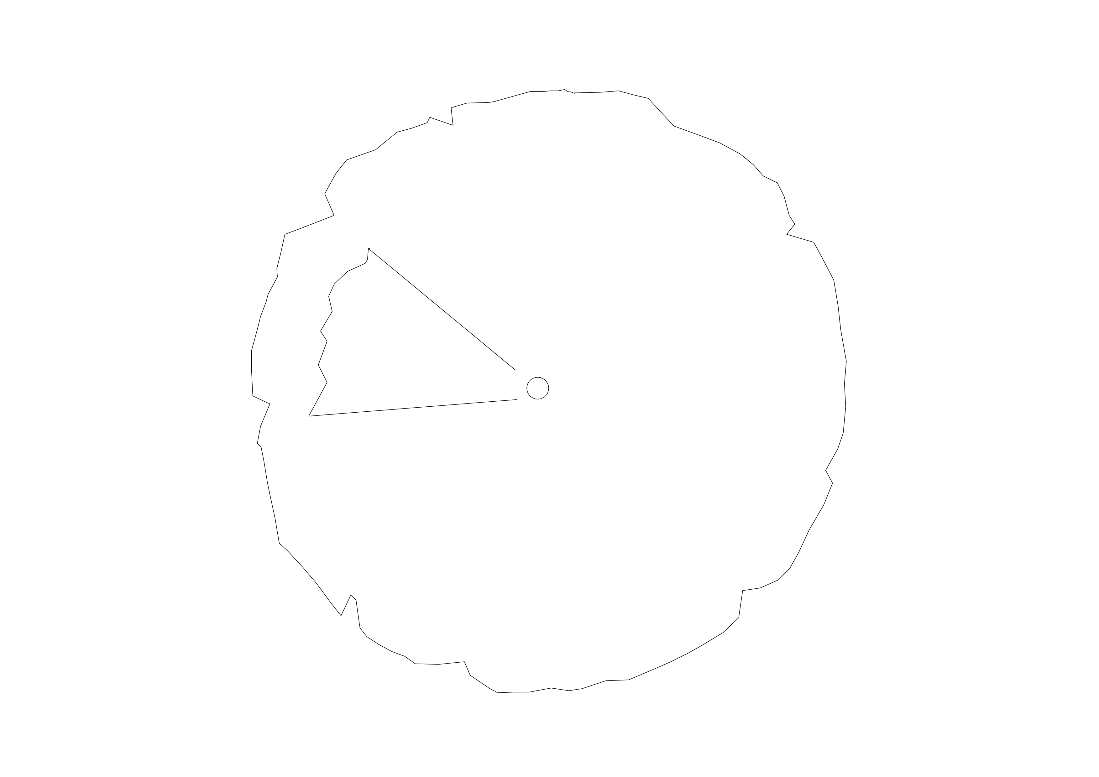 Free Plant Top View CAD Block – DWG, DXF, PDF Format