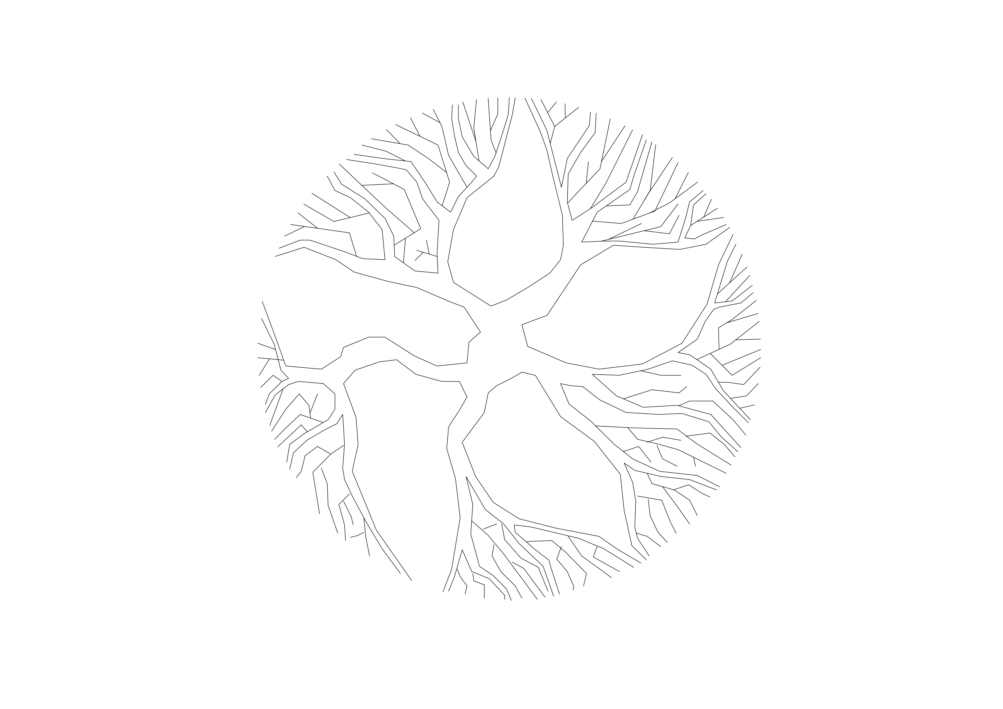 Free Plant Top View CAD Block – DWG, DXF, PDF Format