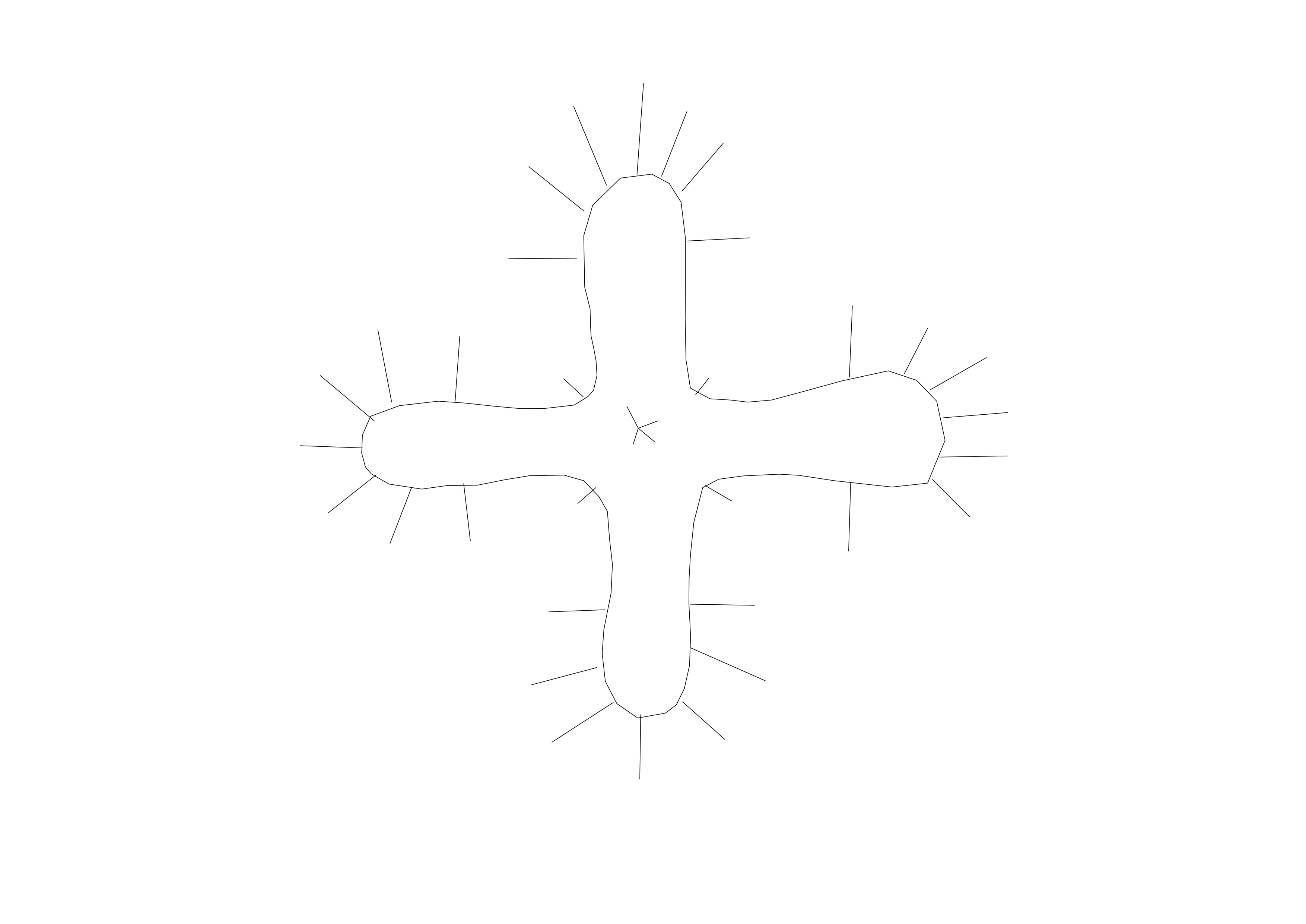 Free Plant Top View CAD Block – DWG, DXF, PDF Format