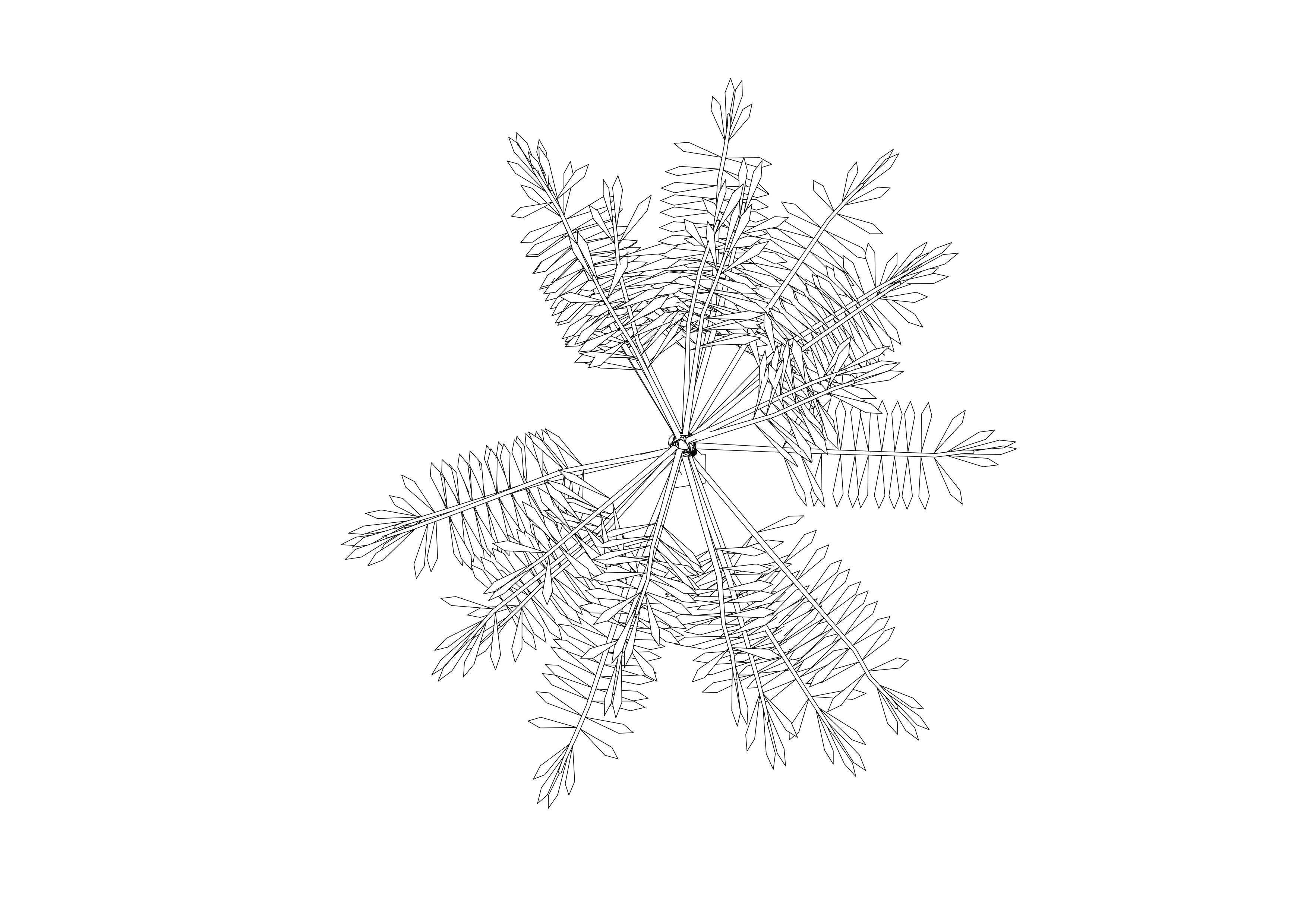 Free Plant Top View CAD Block – DWG, DXF, PDF Format