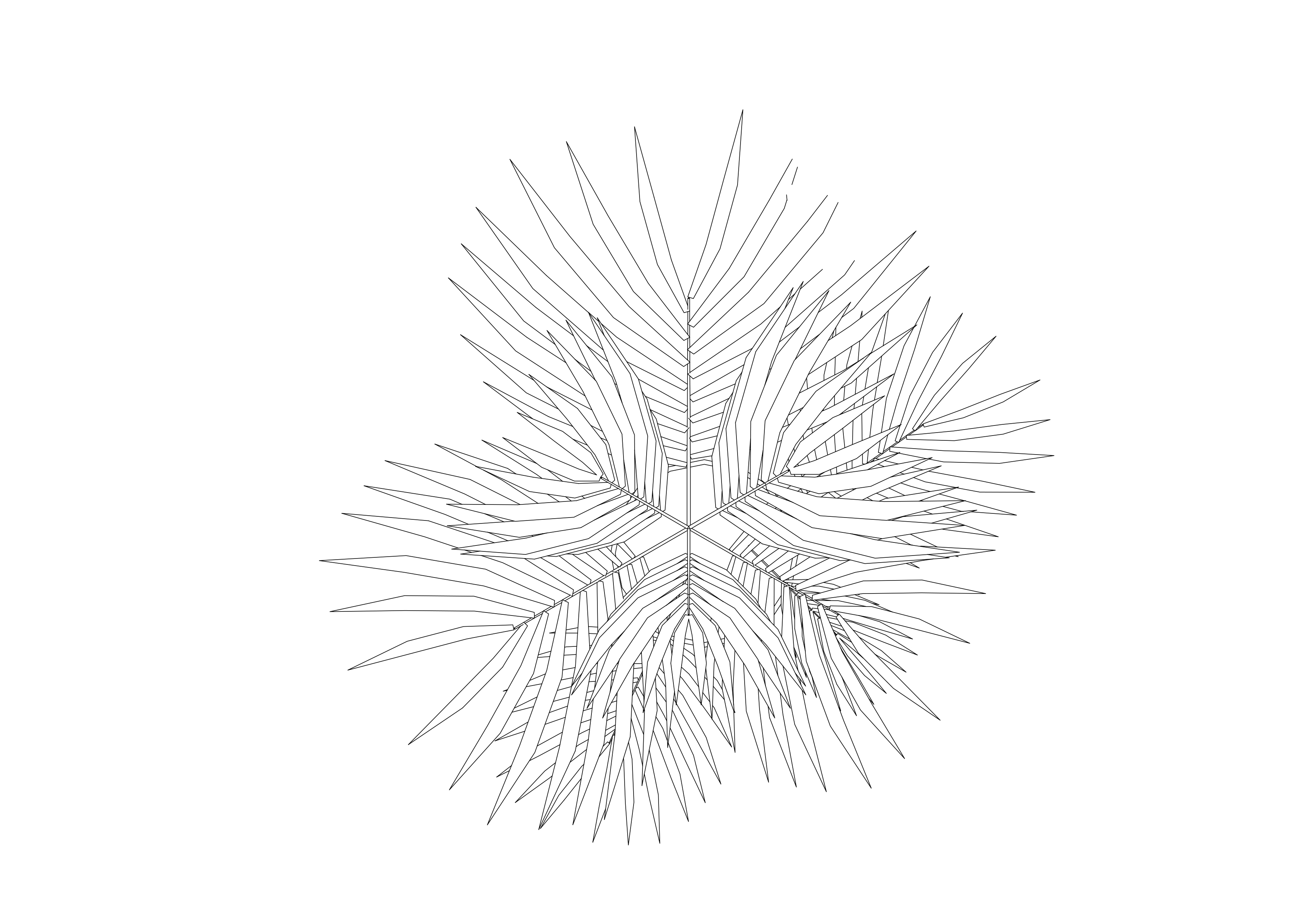 Free Plant Top View CAD Block – DWG, DXF, PDF Format