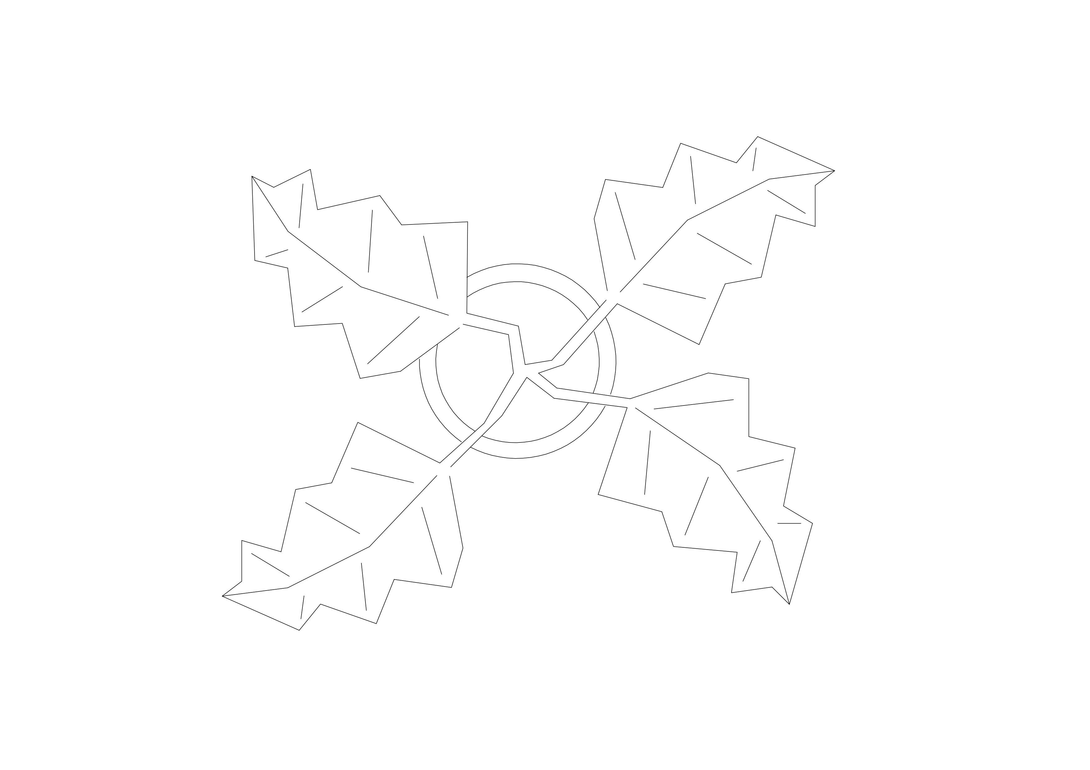 Free Plant Top View CAD Block – DWG, DXF, PDF Format