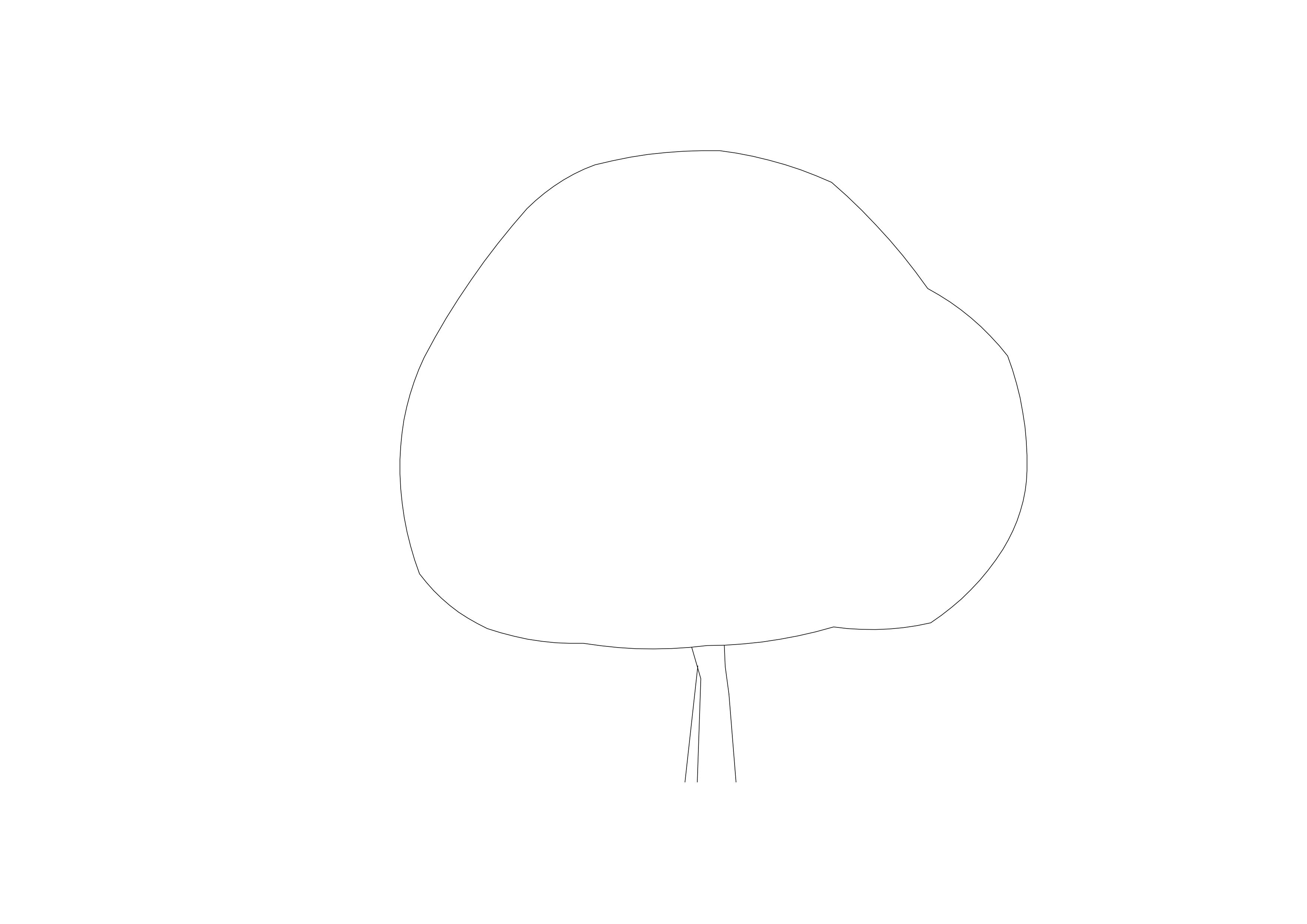 Free Tree Elevation CAD Block – DWG, DXF, PDF Format