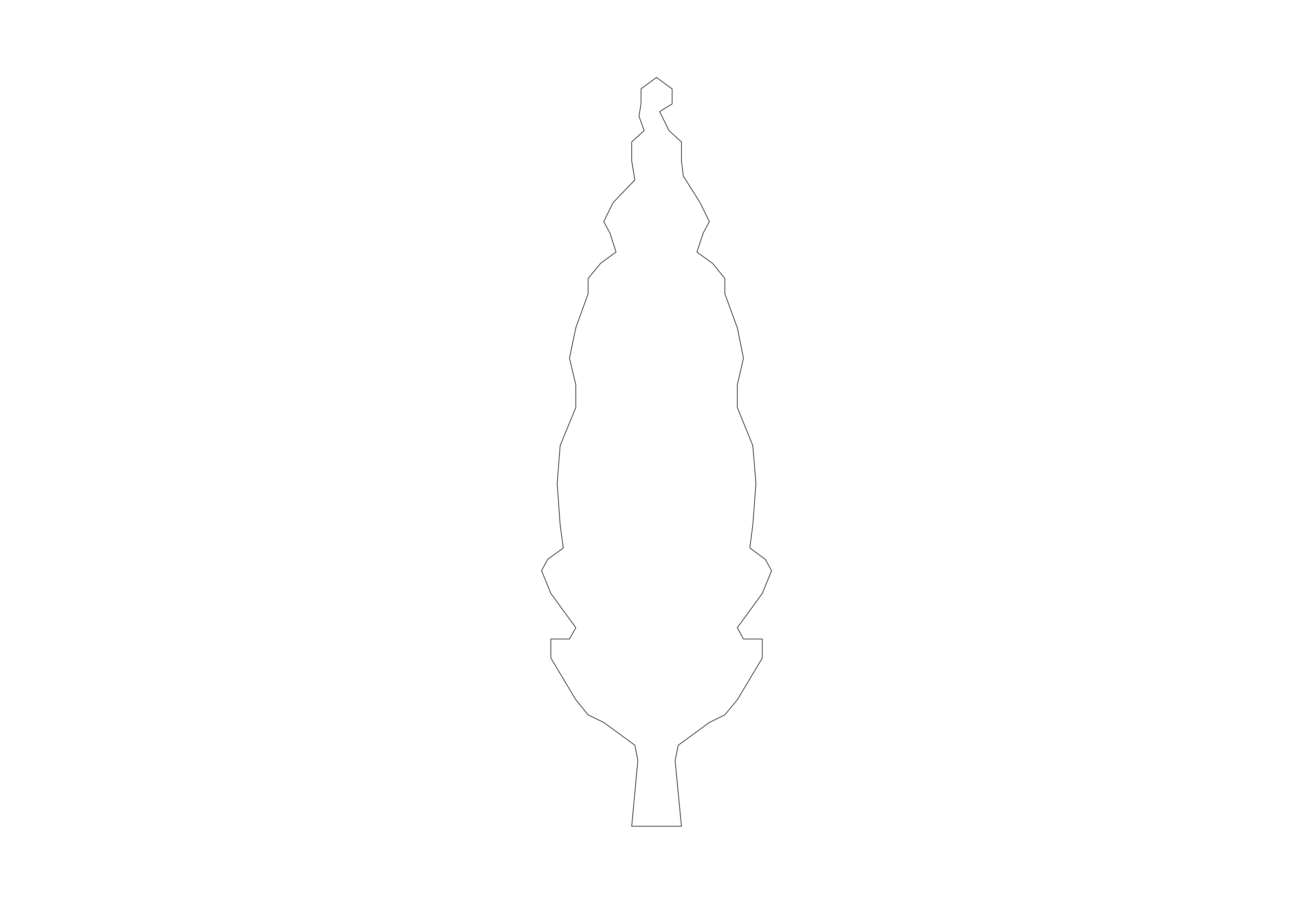 Free Tree Elevation CAD Block – DWG, DXF, PDF Format