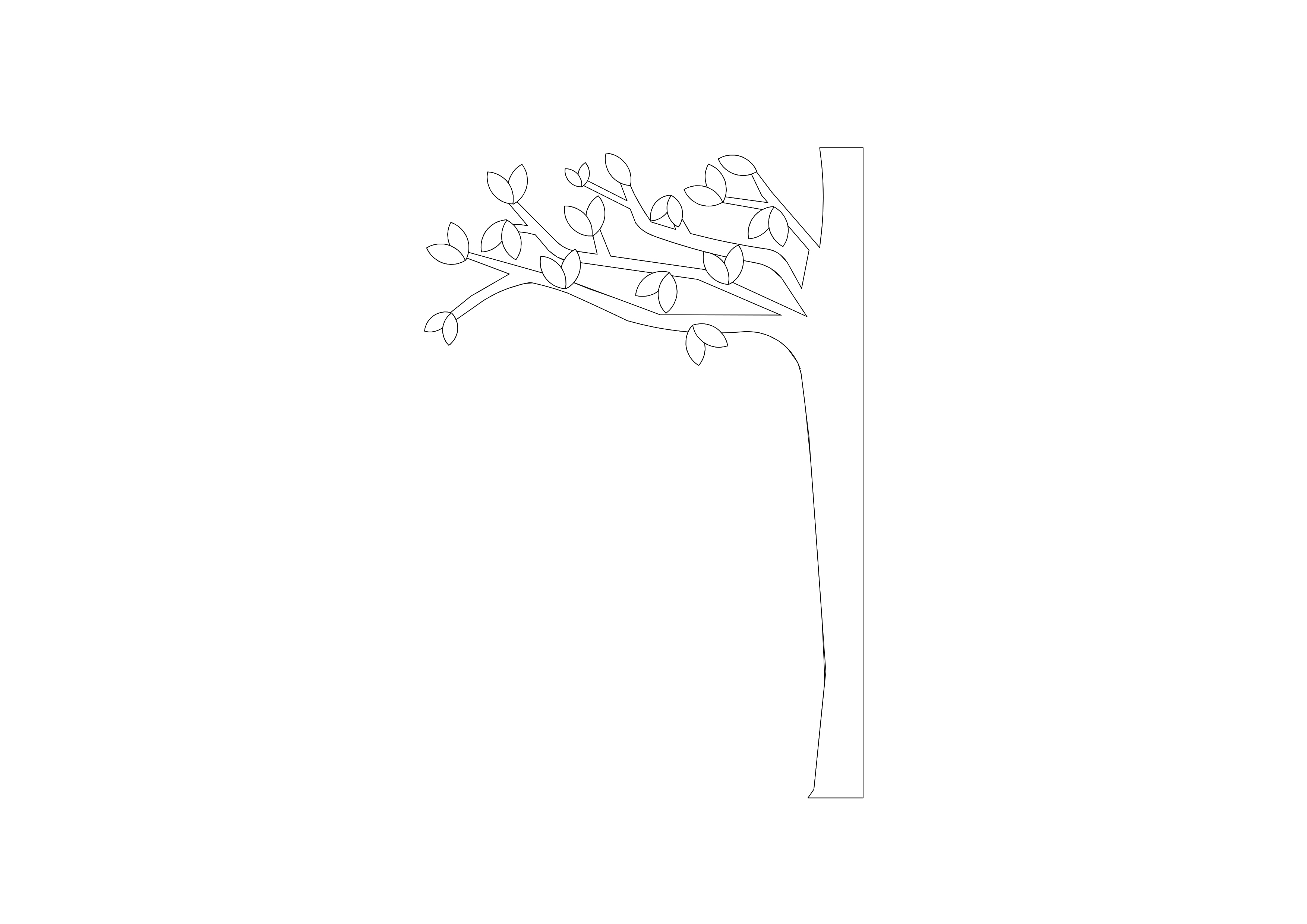 Free Tree Elevation CAD Block – DWG, DXF, PDF Format