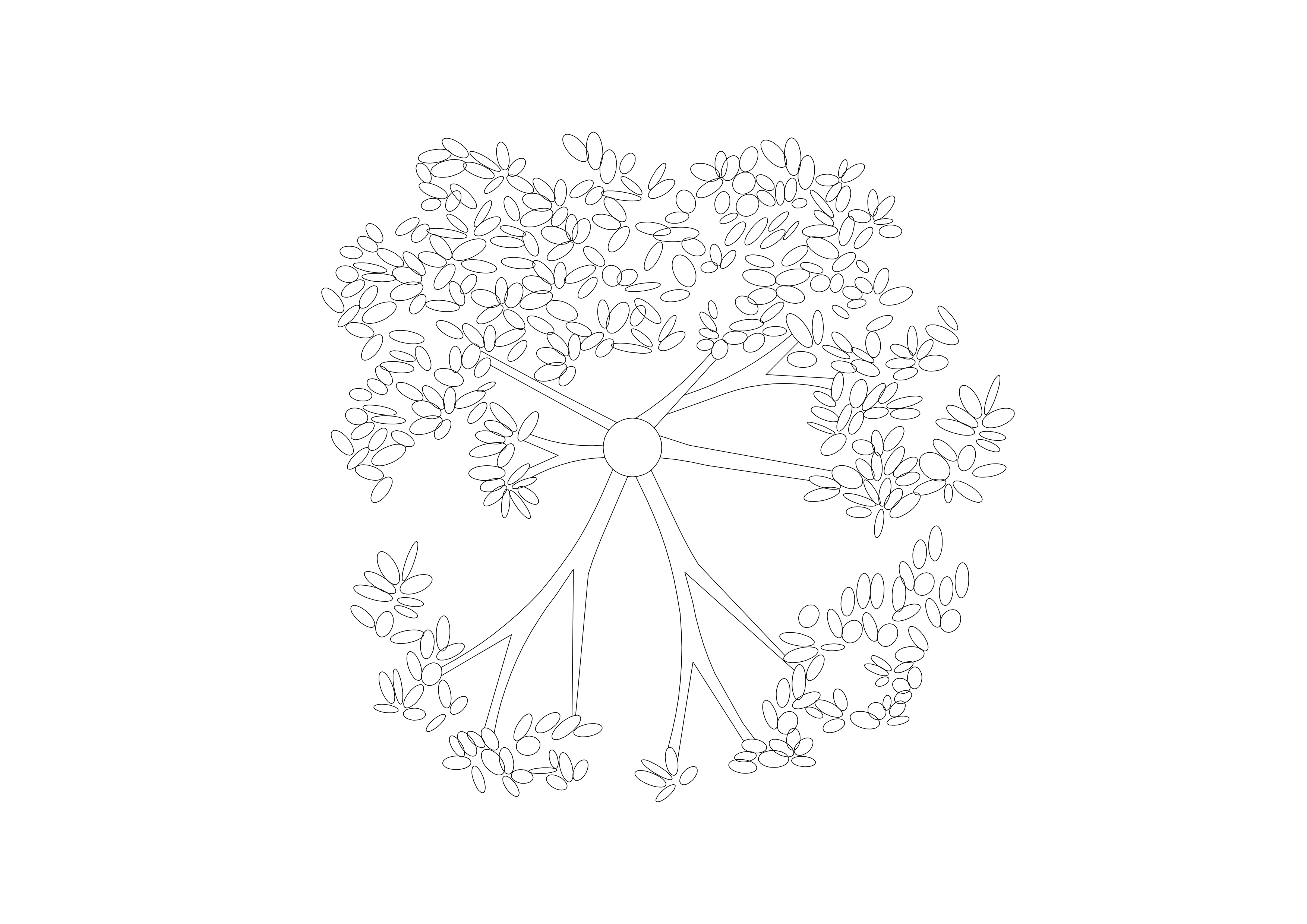 Free Tree Top View CAD Block – DWG, DXF, PDF Format