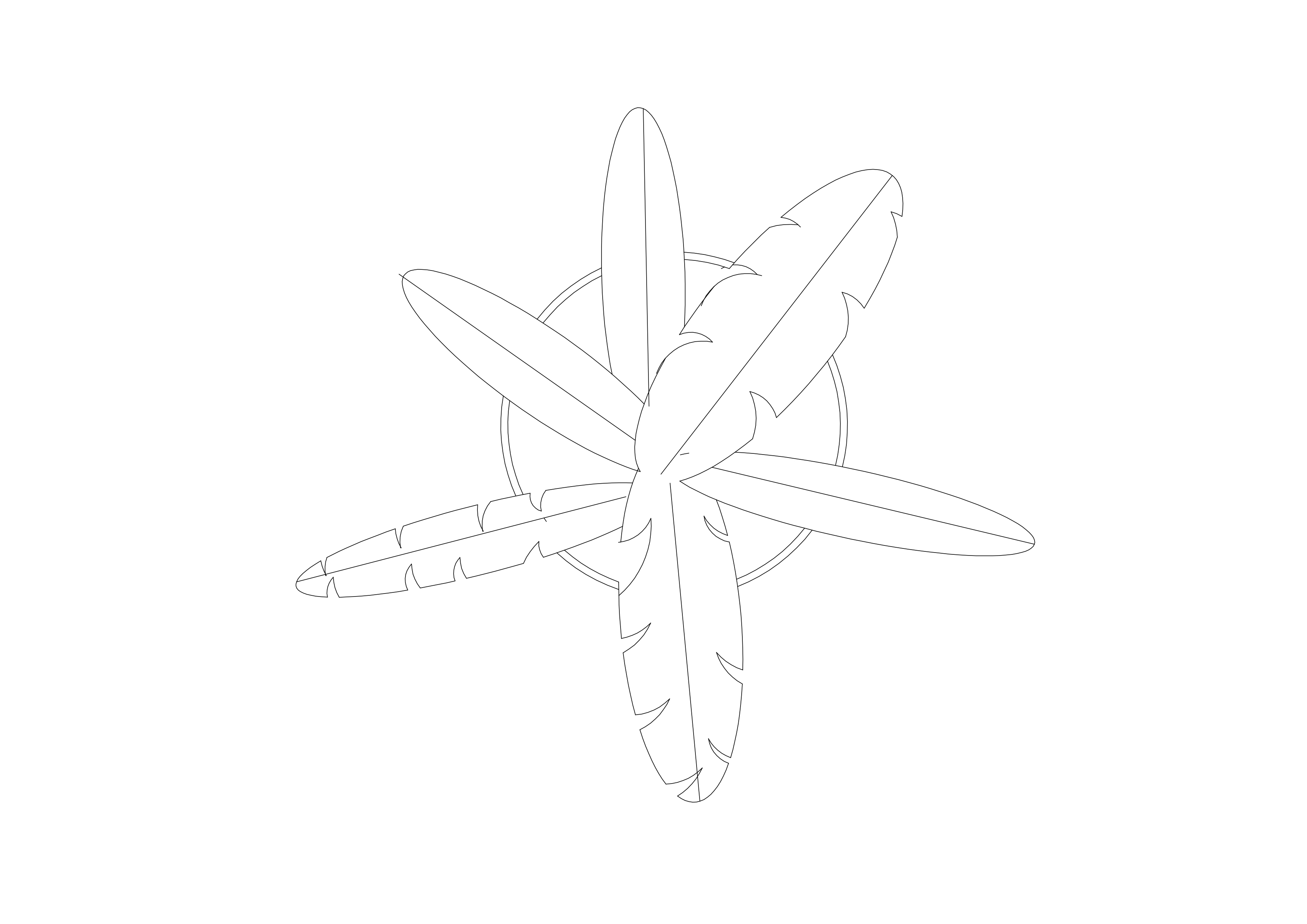 Free Tree Top View CAD Block – DWG, DXF, PDF Format