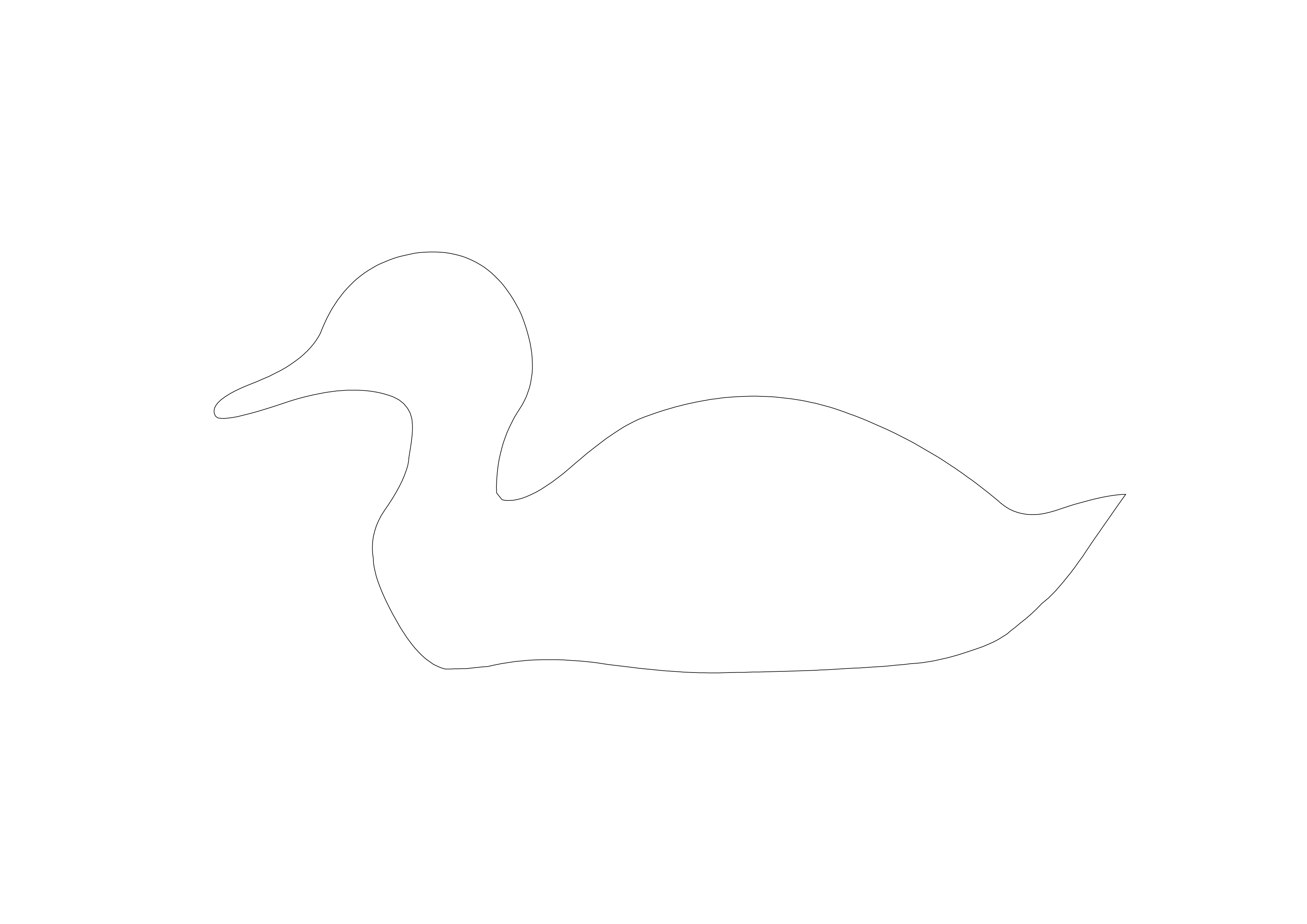 Free Bird CAD Block – DWG, DXF, PDF Format