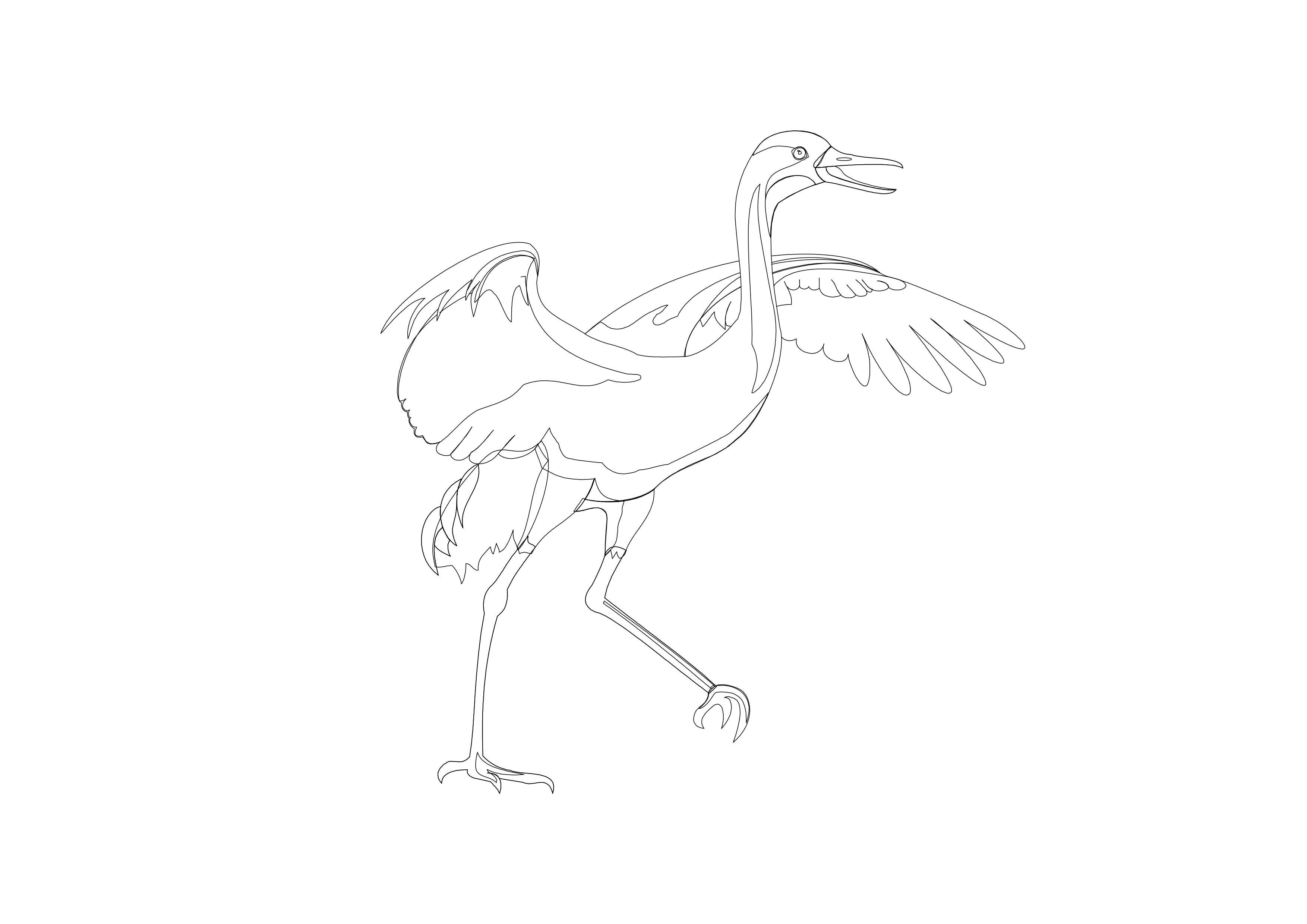 Free Bird CAD Block – DWG, DXF, PDF Format - FreeCADS