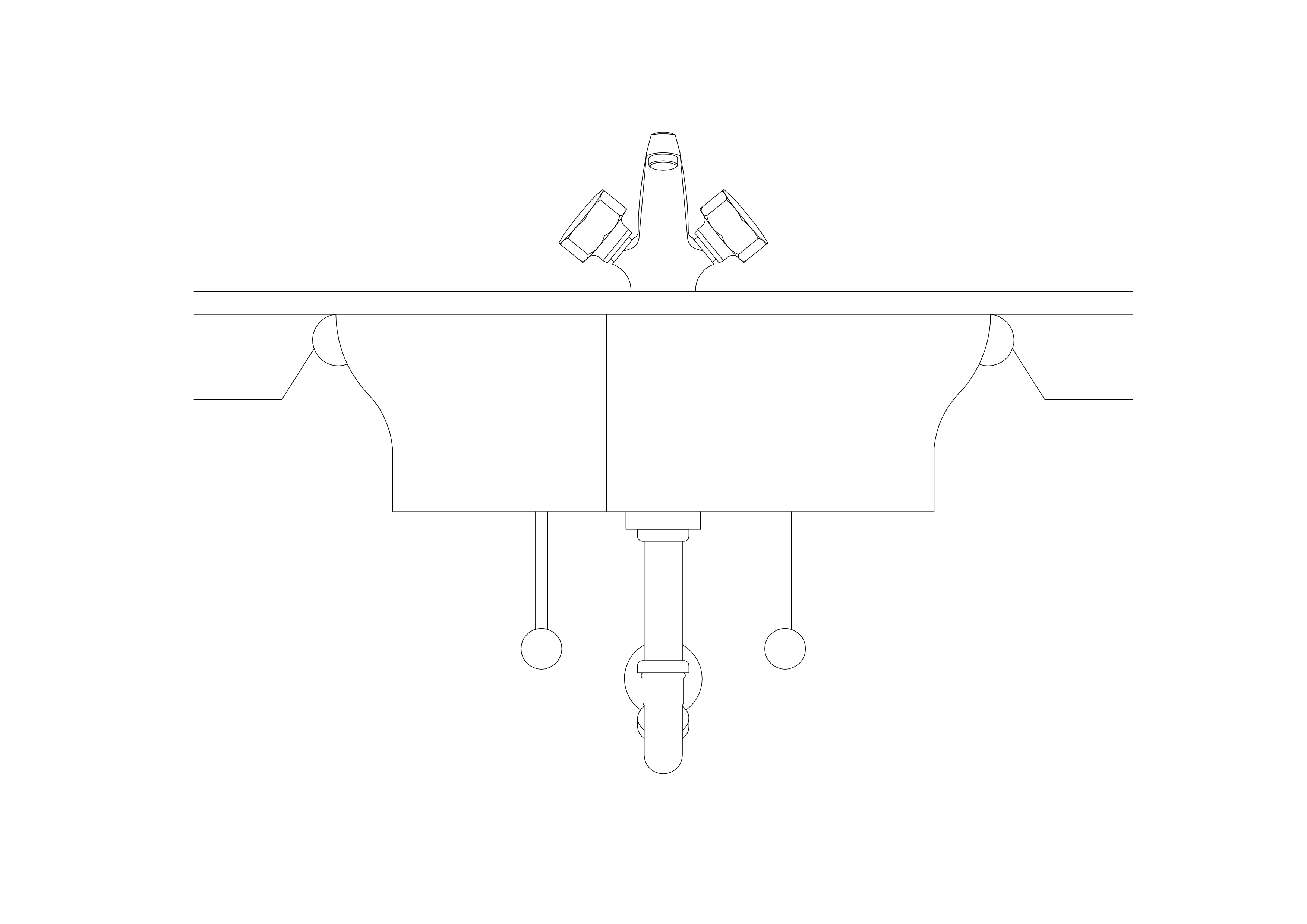 Free Sink Elevation CAD Block – DWG, DXF, PDF Format