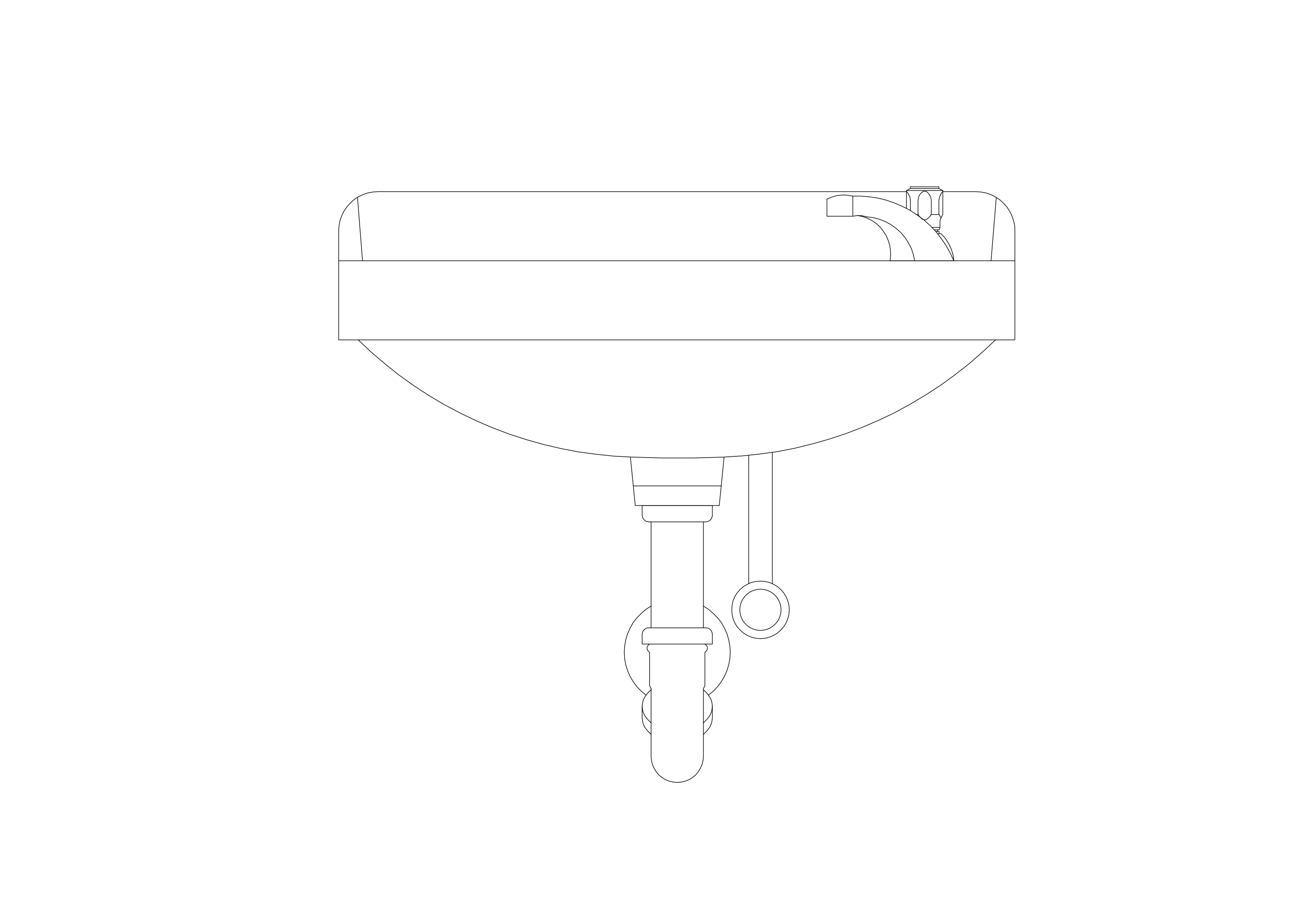 Free Sink Elevation CAD Block – DWG, DXF, PDF Format