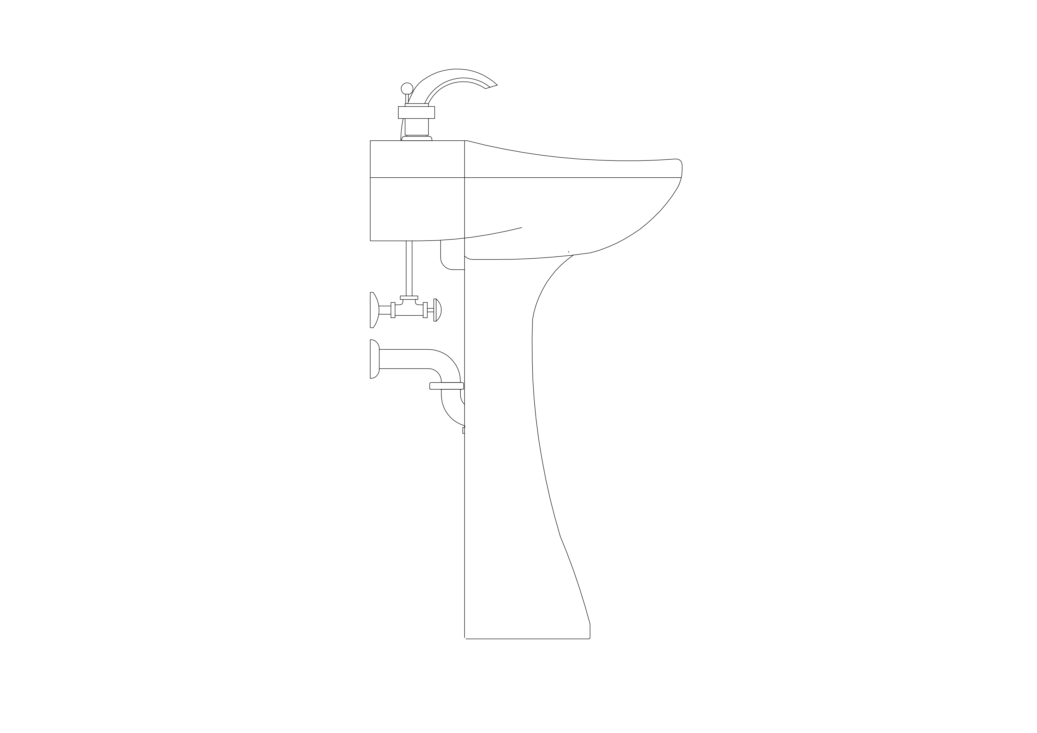 Free Sink Elevation CAD Block – DWG, DXF, PDF Format