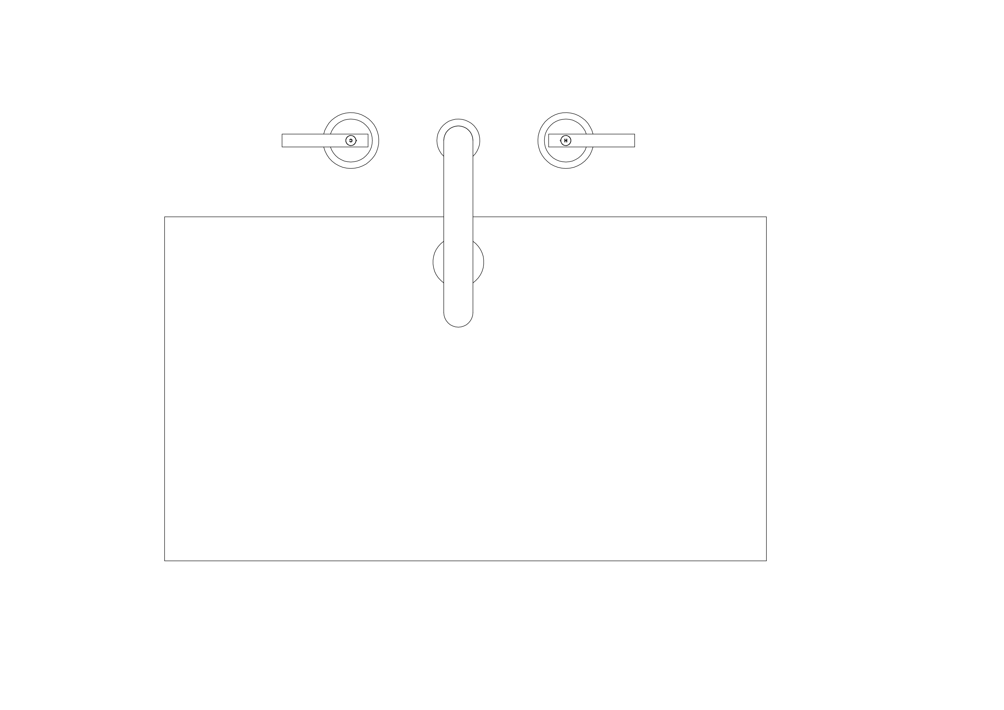 Free Sink Top View CAD Block – DWG, DXF, PDF Format