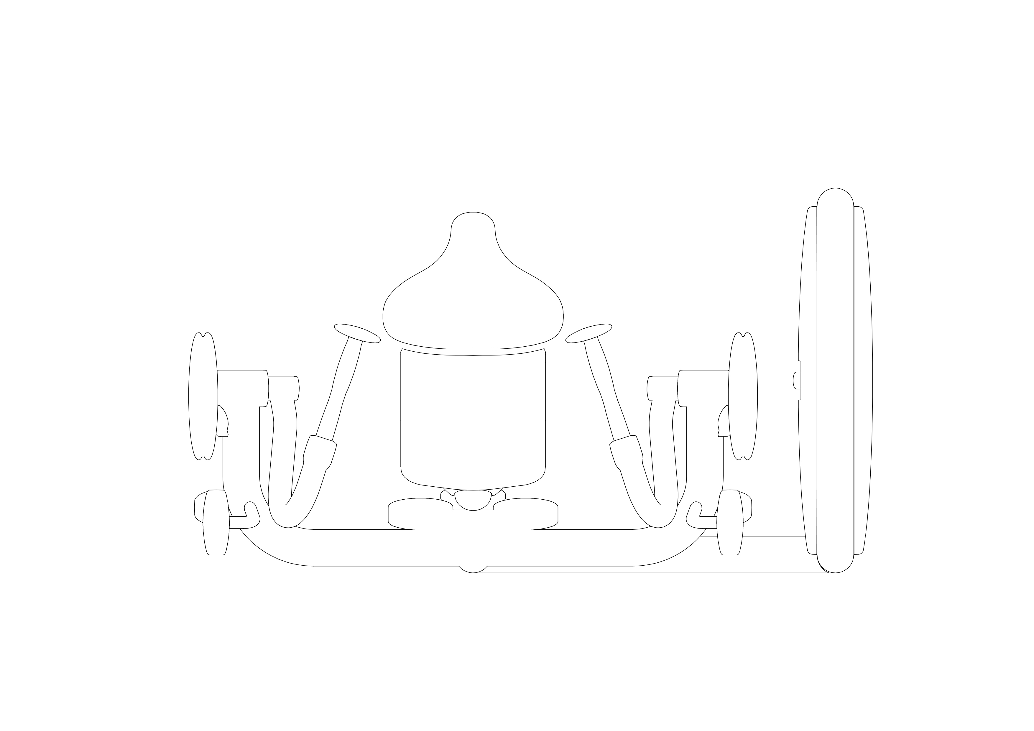 Free Gym Equipment Top View CAD Block – DWG, DXF, PDF Format