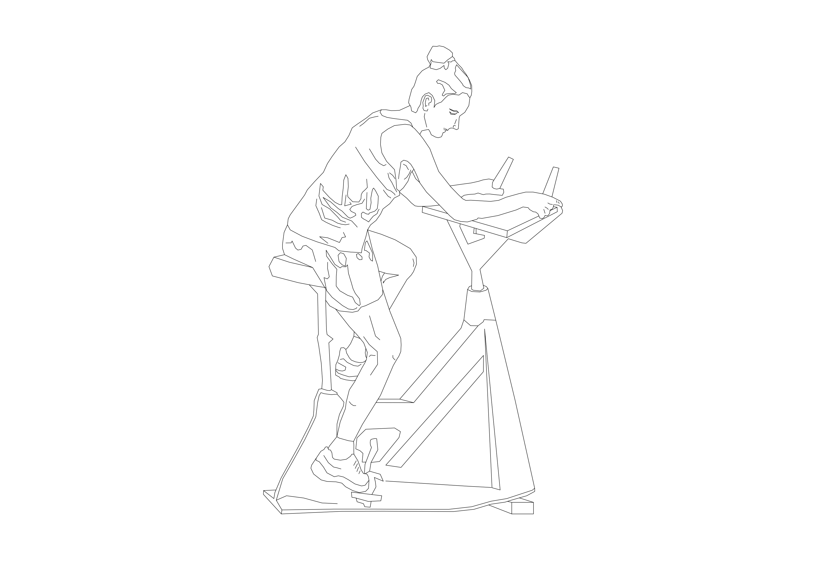 Free Gym Equipment Elevation CAD Block – DWG, DXF, PDF Format
