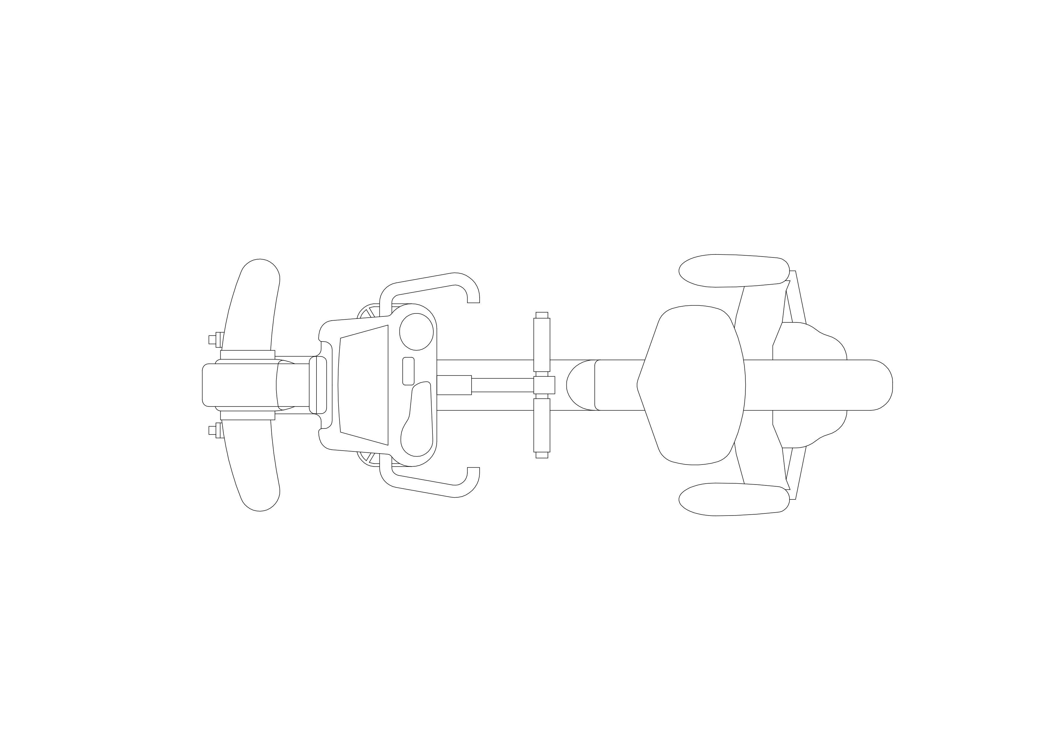 Free Gym Equipment Top View CAD Block – DWG, DXF, PDF Format