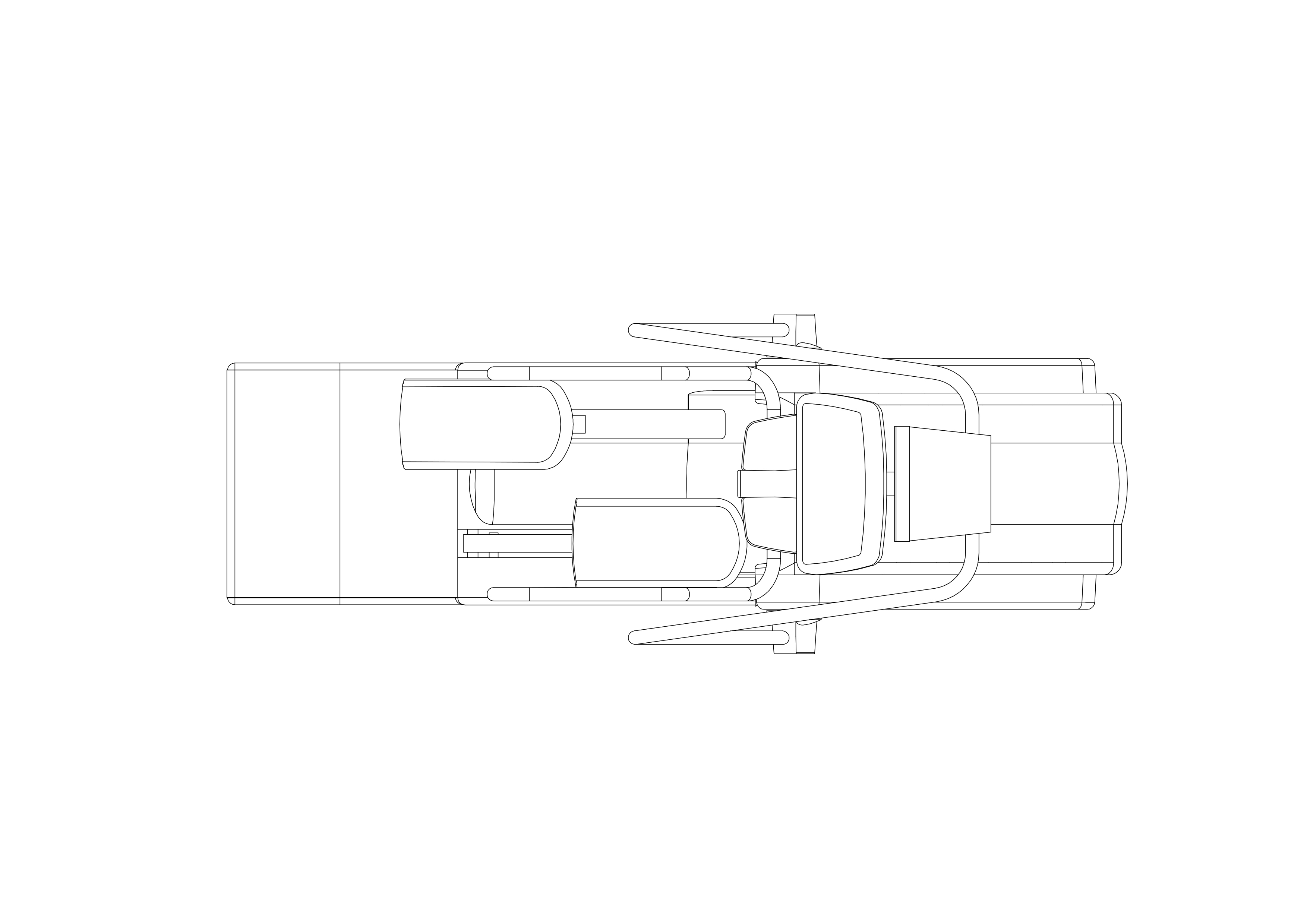 Free Gym Equipment Top View CAD Block – DWG, DXF, PDF Format