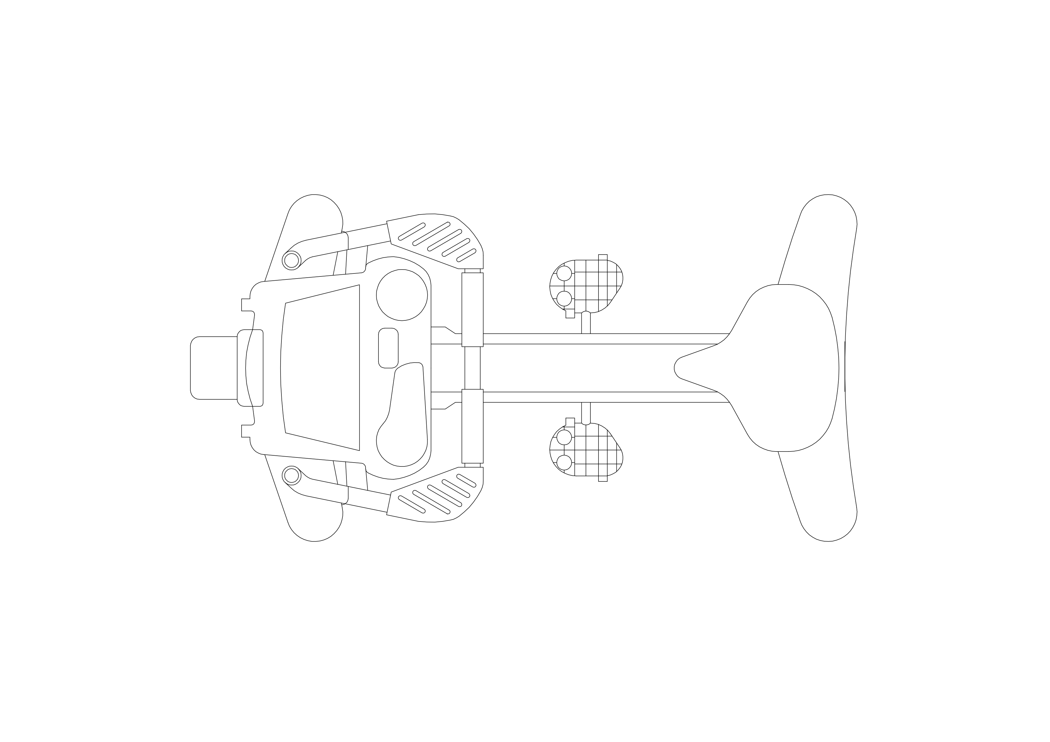 Free Gym Equipment Top View CAD Block – DWG, DXF, PDF Format
