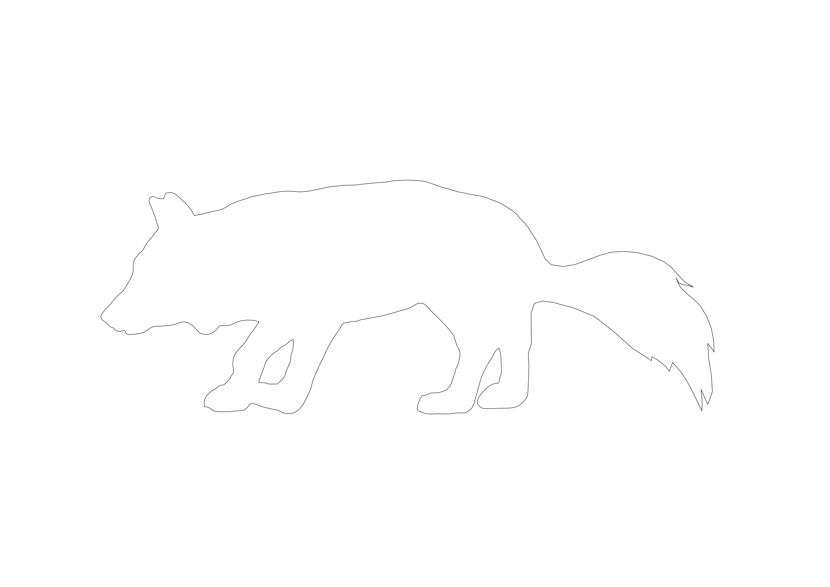 Free Dog CAD Block – DWG, DXF, PDF Format