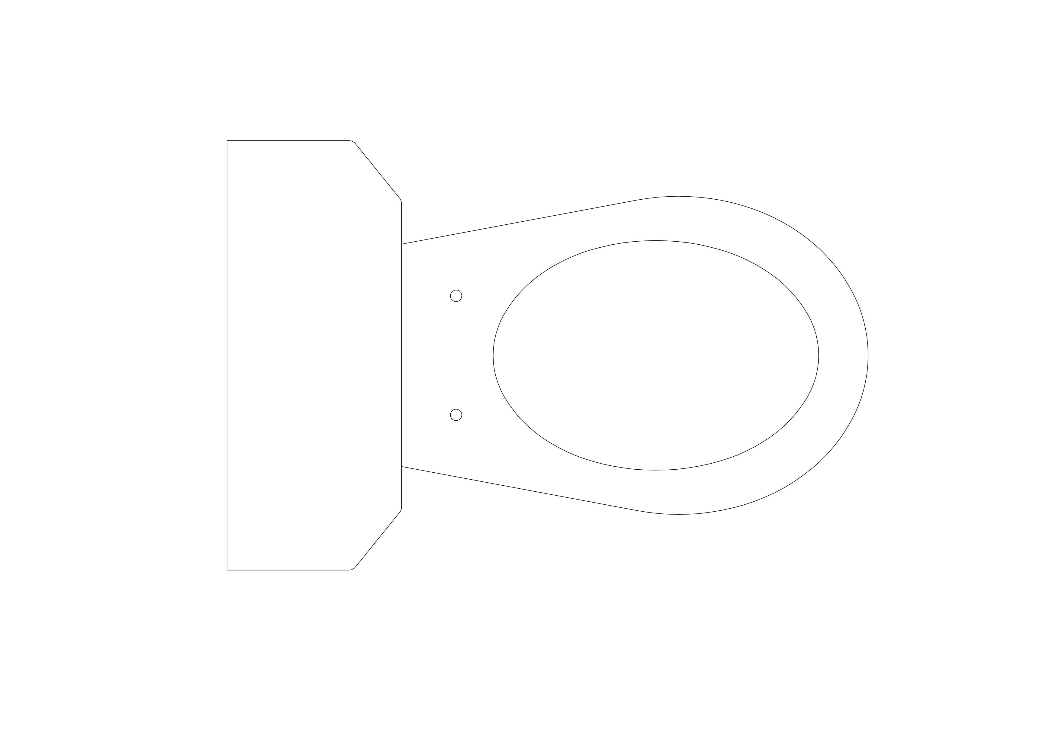 Free Toilet Top View CAD Block – DWG, DXF, PDF Format