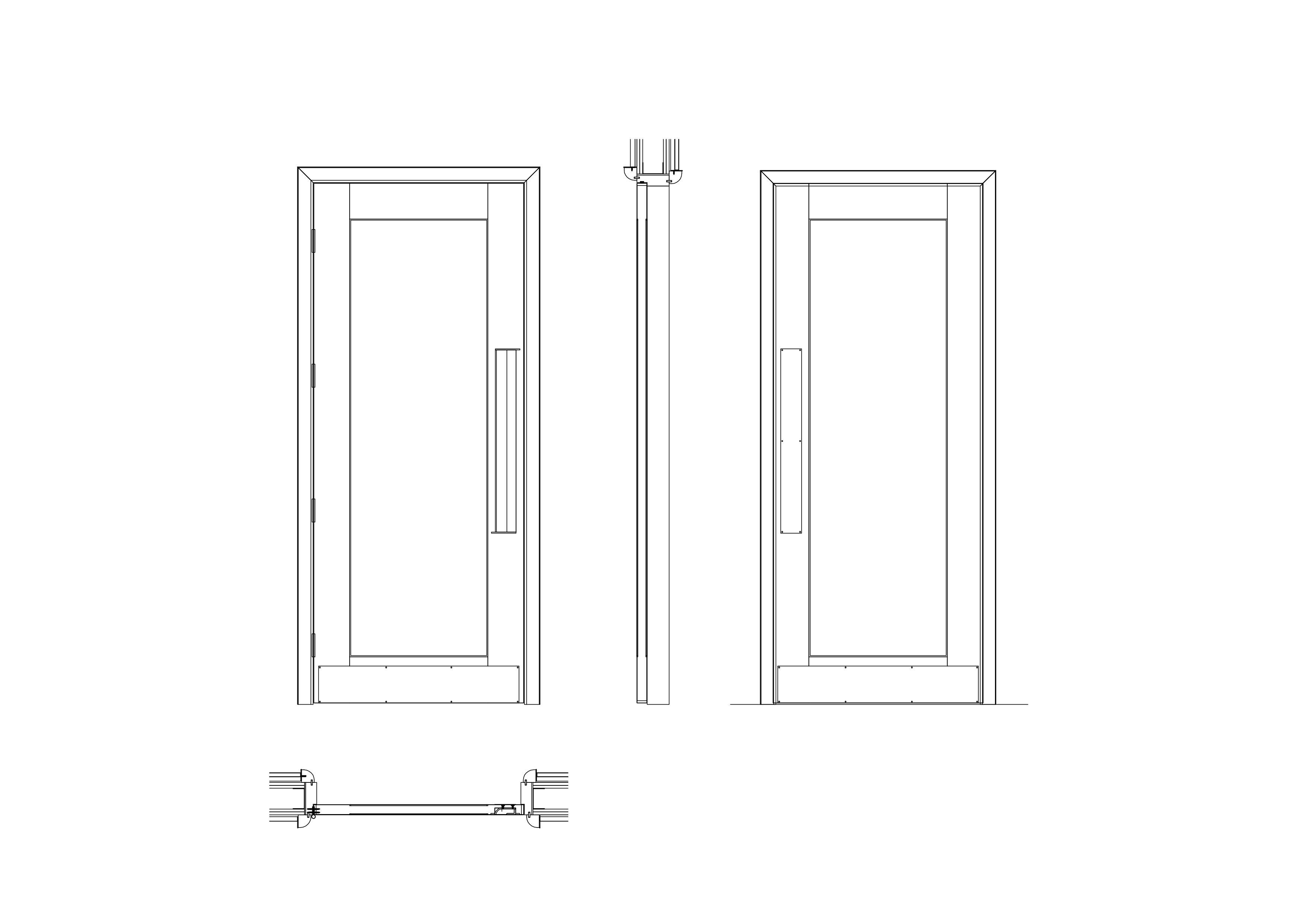 Free Door CAD Drawings – DWG, DXF, PDF Format