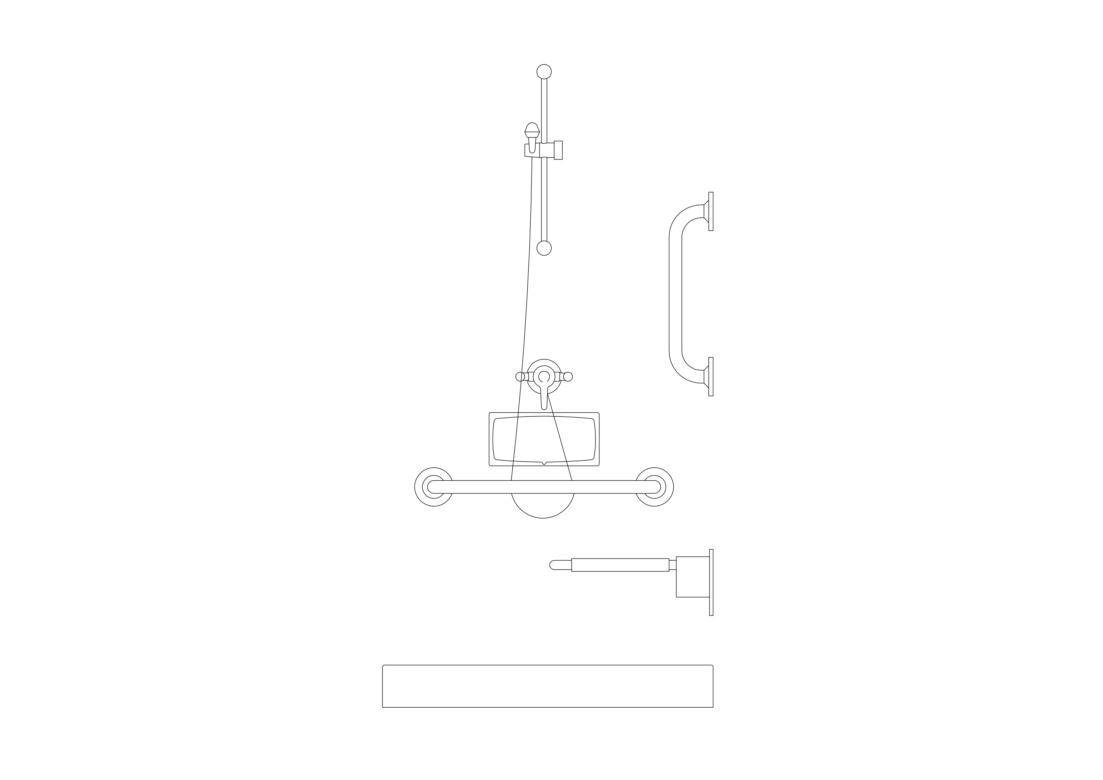 Free Accessible Shower Elevation CAD Block – DWG, DXF, PDF Format