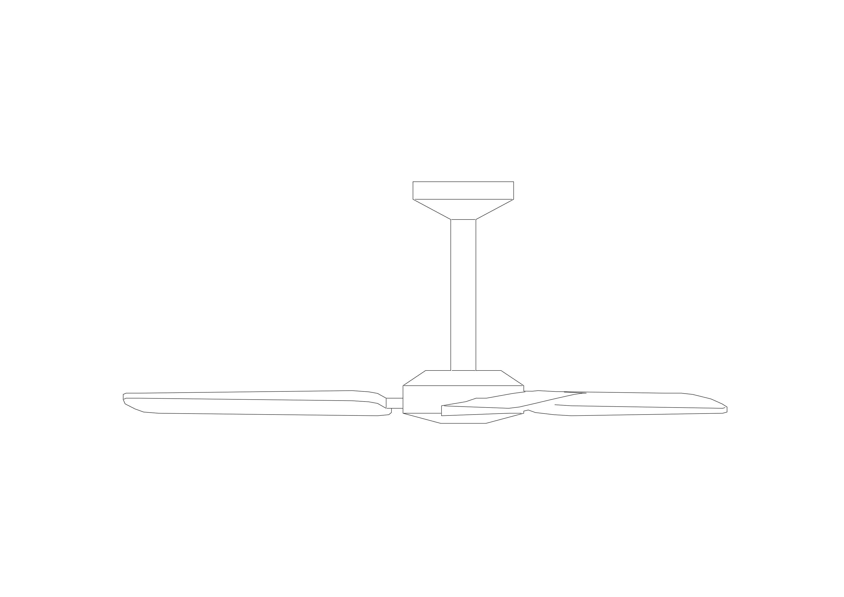 Free Ceiling Fan CAD Block – DWG, DXF, PDF Format