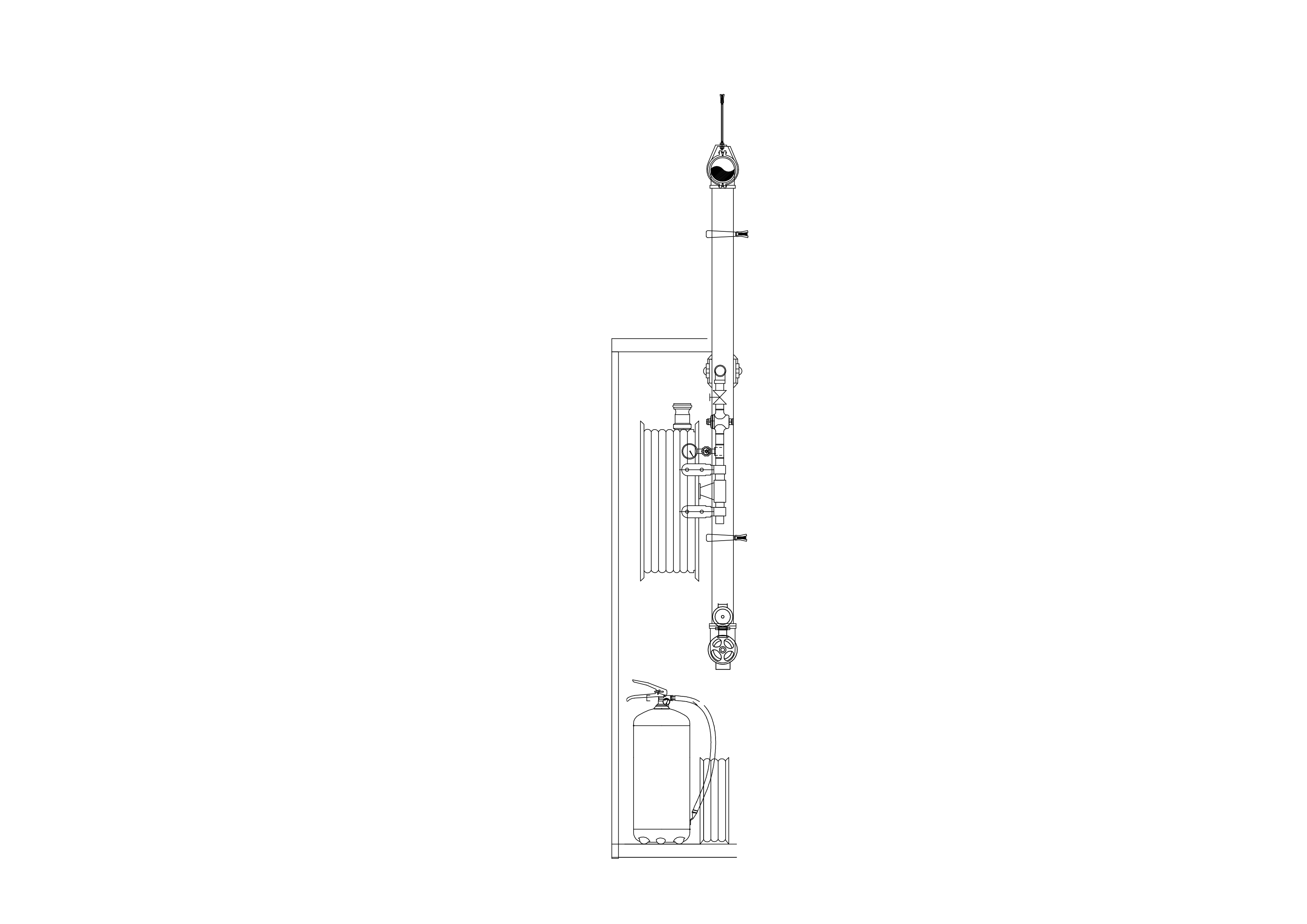 Free Fire Hose Cabinet CAD Block – DWG, DXF, PDF Format