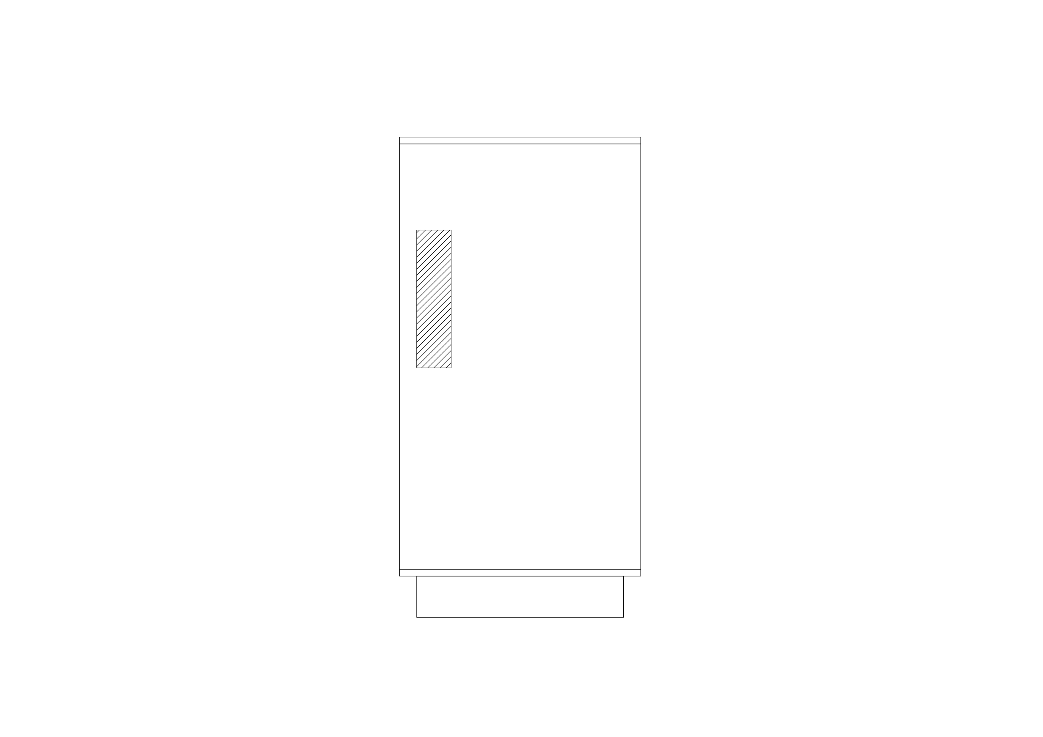 Free Fridge Elevation CAD Block – DWG, DXF, PDF Format