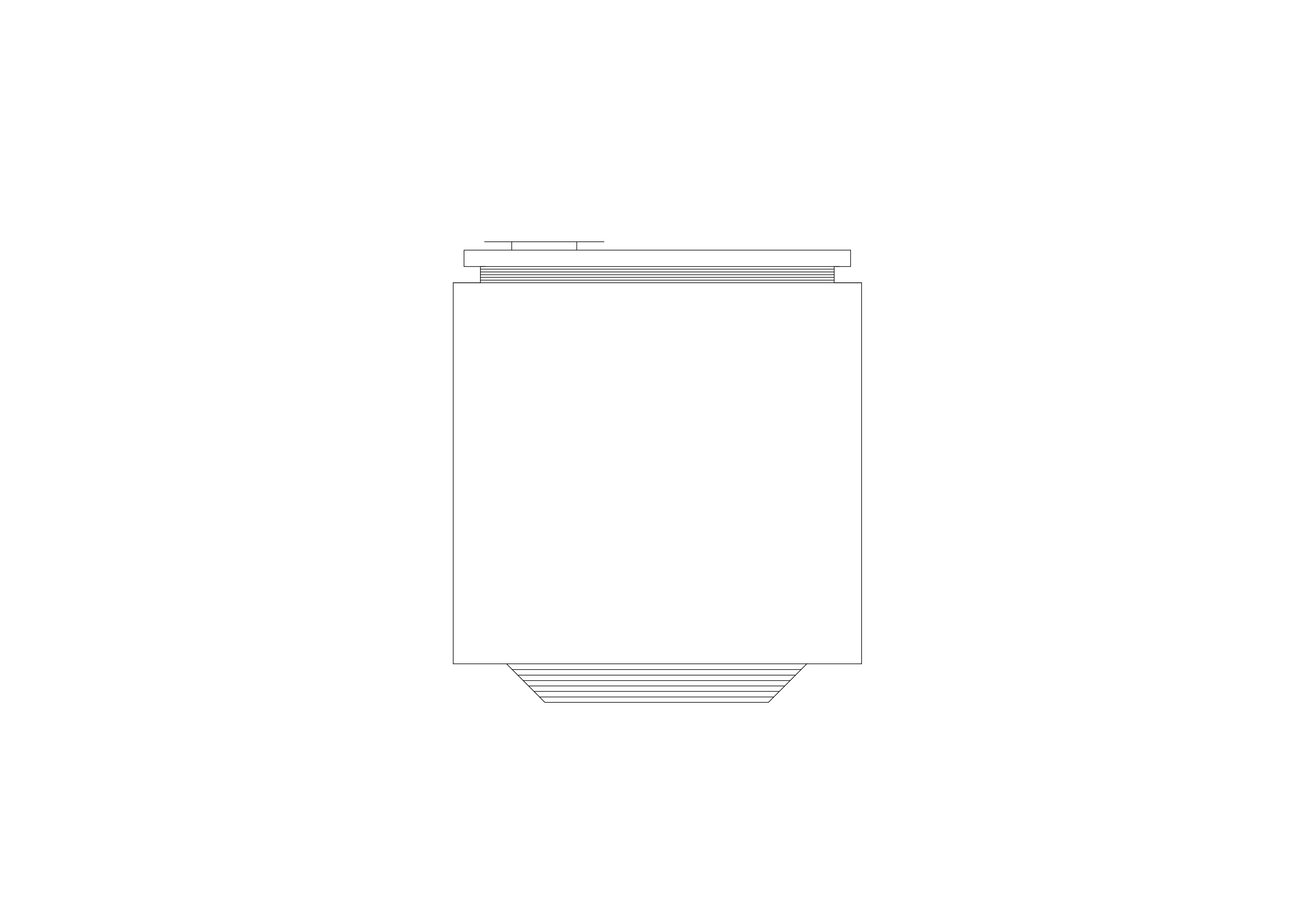 Free Fridge Top View CAD Block – DWG, DXF, PDF Format