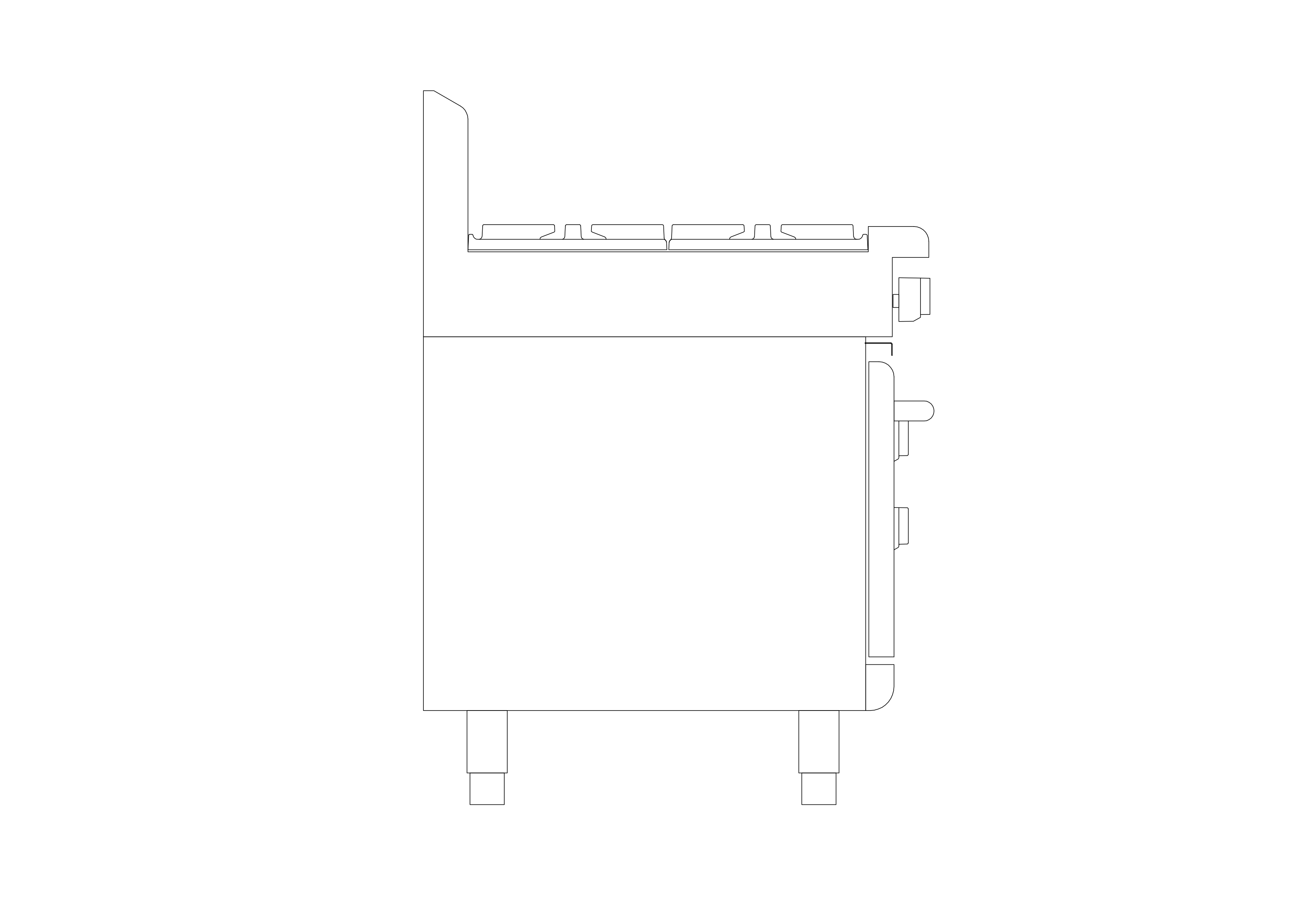 Free Oven Elevation CAD Block – DWG, DXF, PDF Format