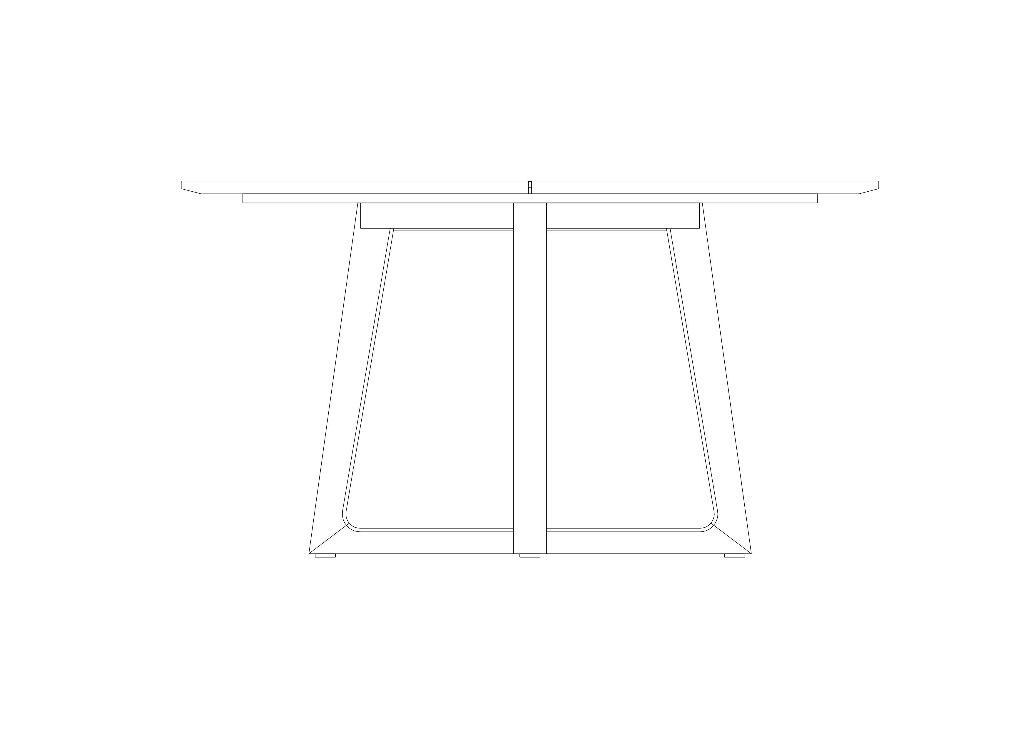 Free Table Elevation CAD Block – DWG, DXF, PDF Format